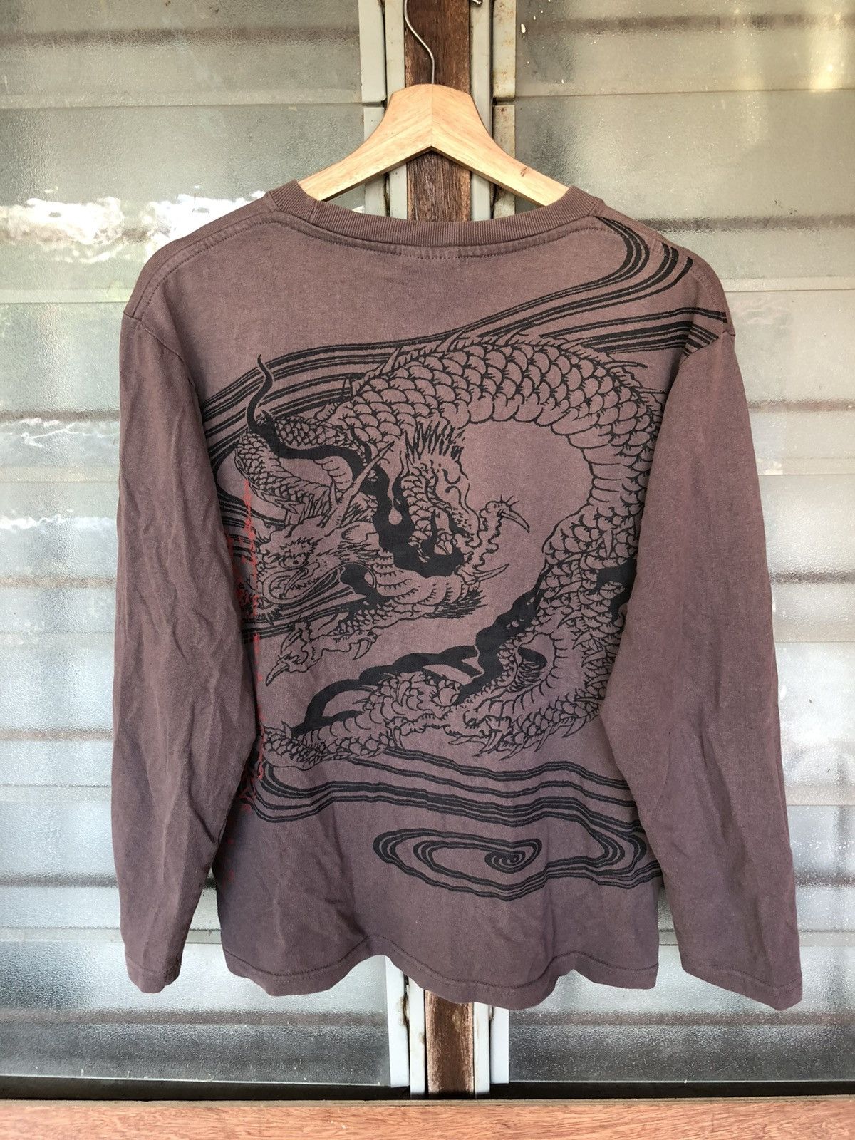 Bullet Noise Vintage Bullet Noise Dragon Style Long Sleeve Shirt Tee Size US M / EU 48-50 / 2 - 7 Thumbnail