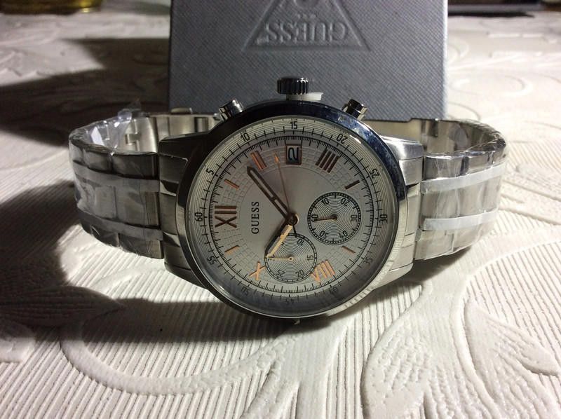 Guess Guess men's silver watch Size ONE SIZE - 5 Thumbnail