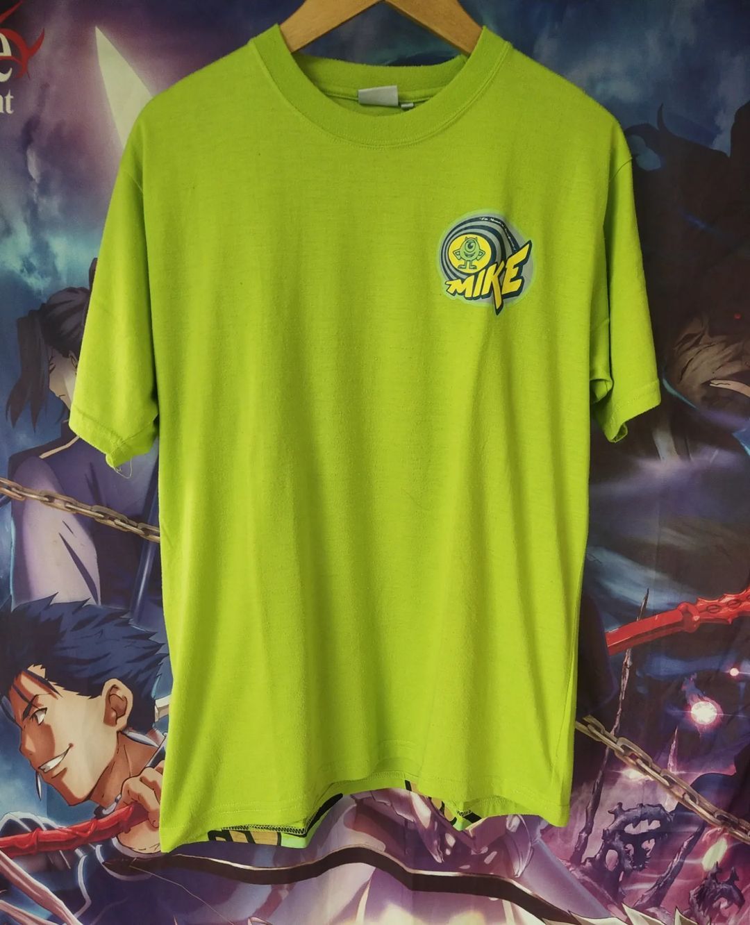 Cartoon Network × Disney × Vintage Vintage Monster, Inc. Mike Mega Print Cartoon Animation Tees Size US L / EU 52-54 / 3 - 3 Thumbnail
