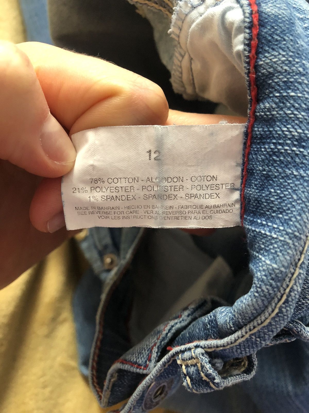 Vintage GLORIA VANDERBILT JEANS VINTAGE QUALITY DENIM JEANS PANTS Size US 31 - 7 Thumbnail