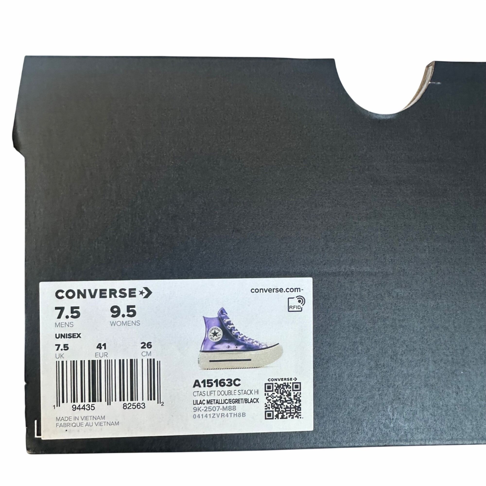 Converse ⭐Converse Chuck Taylor All Star Lift Double Stack Purple 9.5 Size US 9.5 / IT 39.5 - 8 Thumbnail
