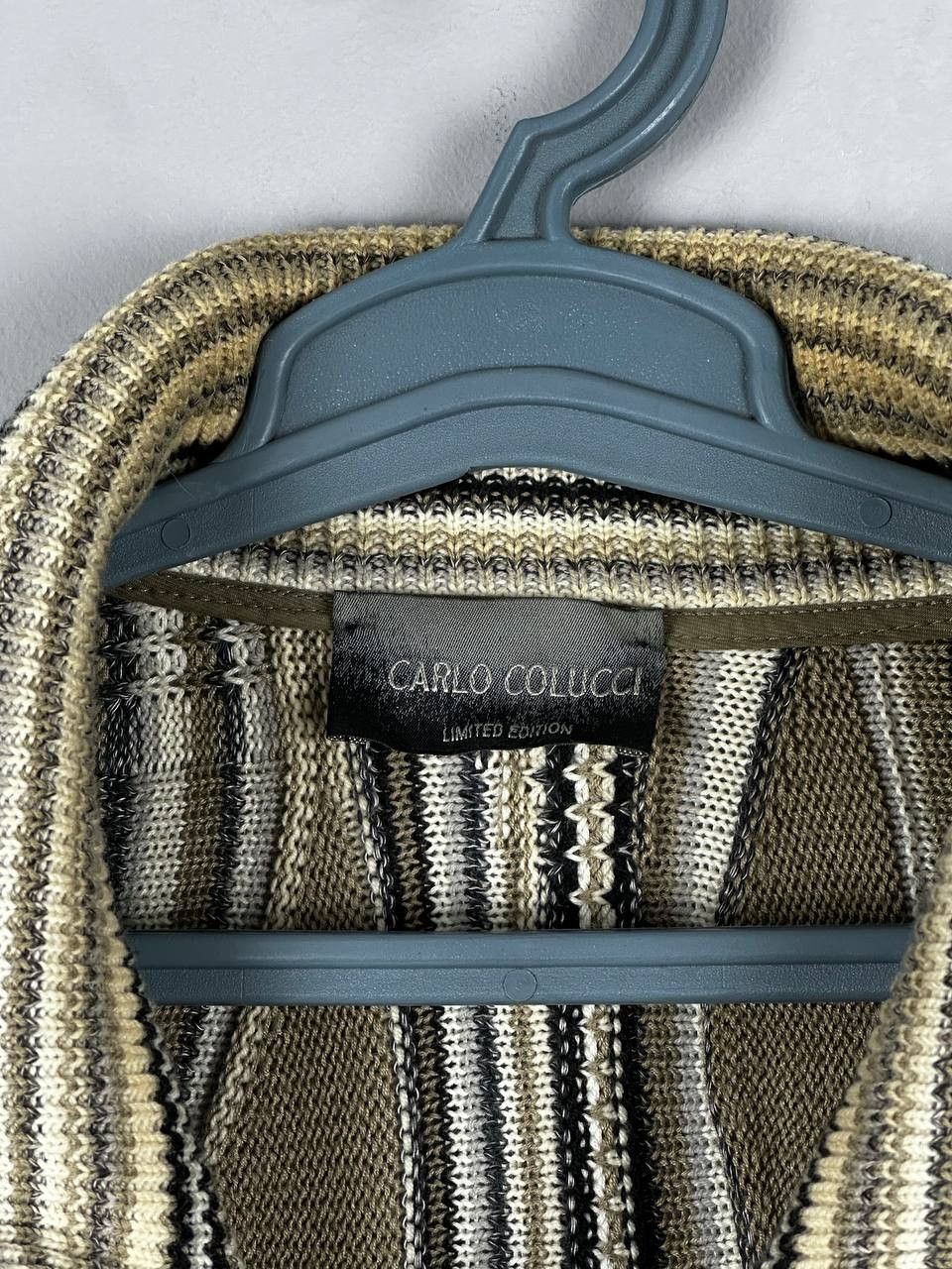 Carlo Colucci Rare Luxury Sweater Carlo Colluci Chunky Metal Sweater Size US L / EU 52-54 / 3 - 5 Thumbnail