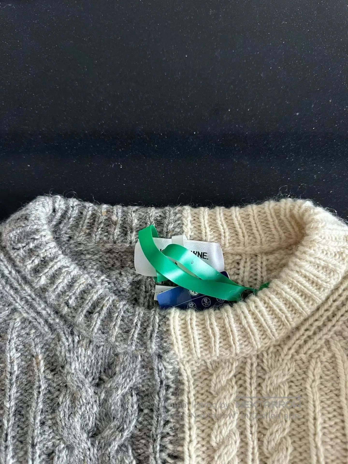 Thom Browne Thom Browne Gray White Wool Sweater. Size US XXL / EU 58 / 5 - 3 Thumbnail