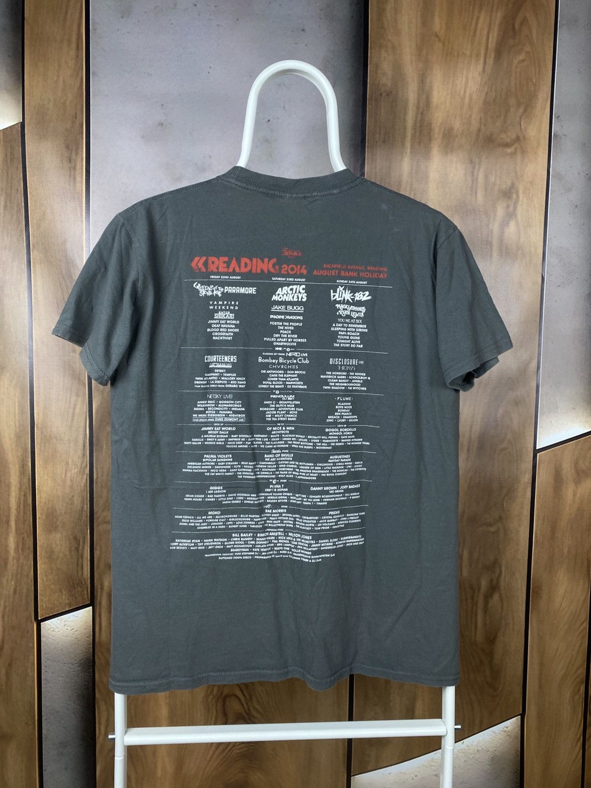 Band Tees 🎸Vintage Reding Festival 2014 T-Shirt Blink 182 Rock Tee🎸 Size US M / EU 48-50 / 2 - 2 Thumbnail