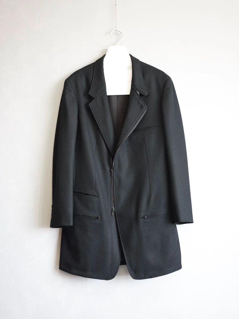 Yohji Yamamoto Yohji Yamamoto 23 AW Zip Flannel Jacket 2504-Nextarrow Size US M / EU 48-50 / 2 - 1 Thumbnail