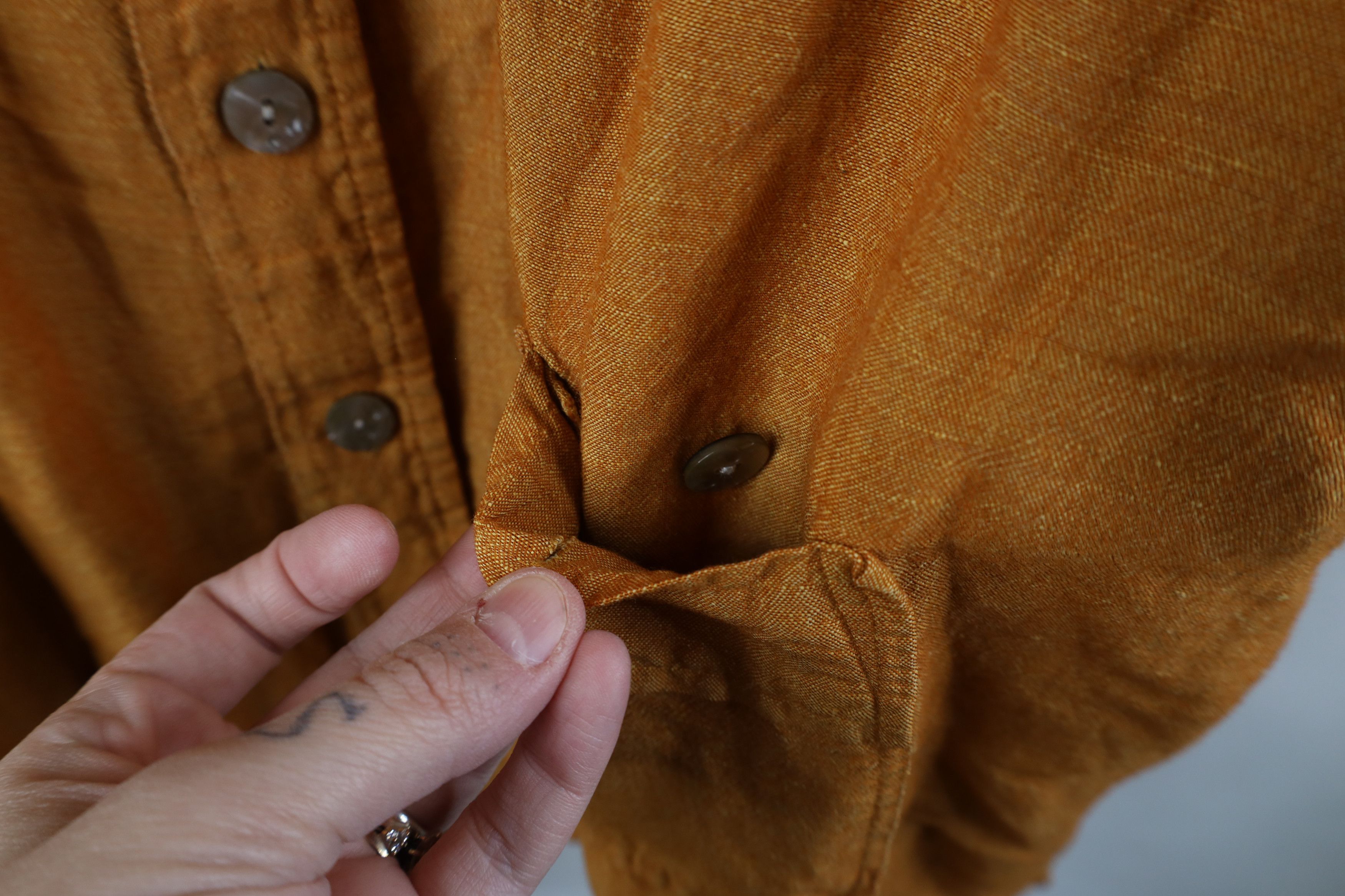 Enyce × Vintage Vintage 90s Y2K Enyce Blend Baggy Collared Button Shirt Size US XXL / EU 58 / 5 - 6 Thumbnail