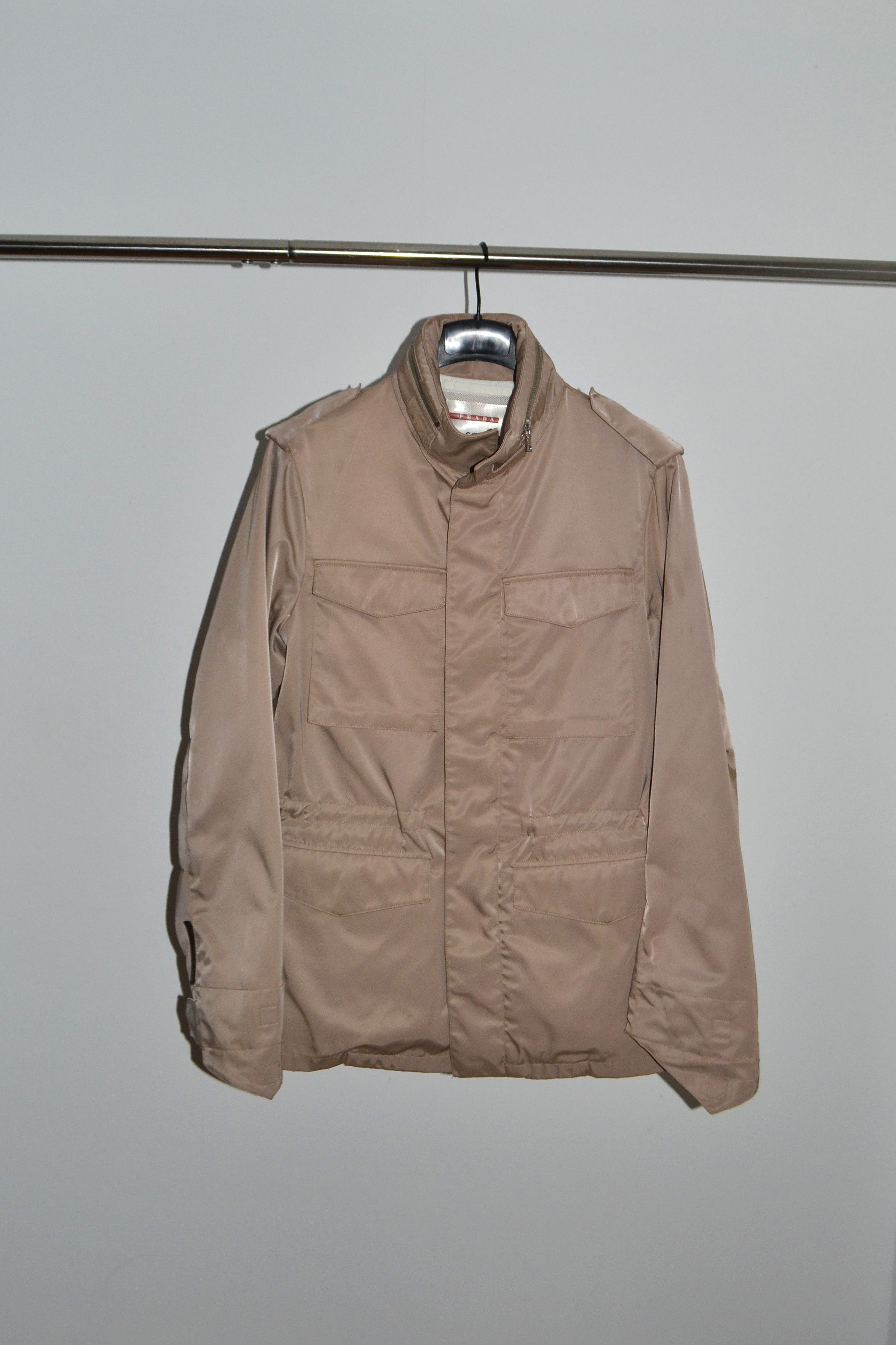 Prada Early 2000s Nylon M65 Military Jacket | Grailed