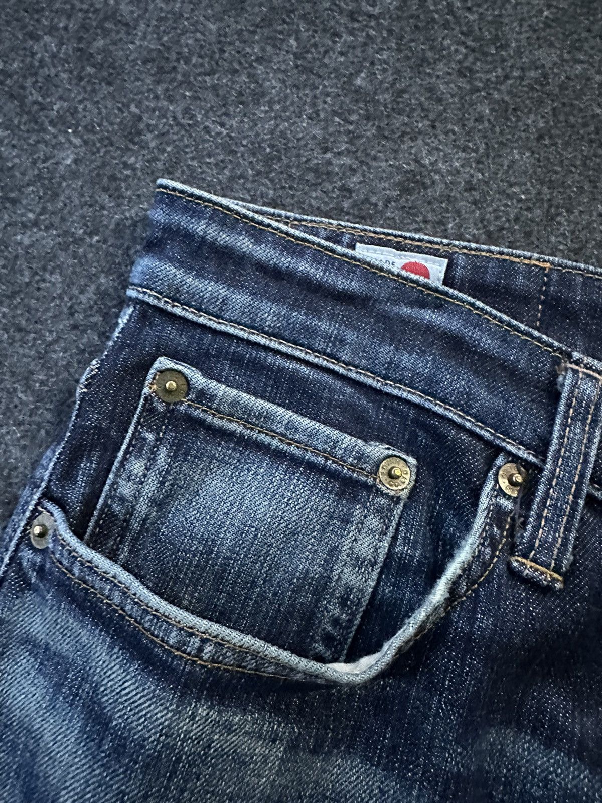 Edwin Vintage Edwin 503 Tokyo Fade Washed Denim 32x29 D294 Size US 32 / EU 48 - 15 Thumbnail