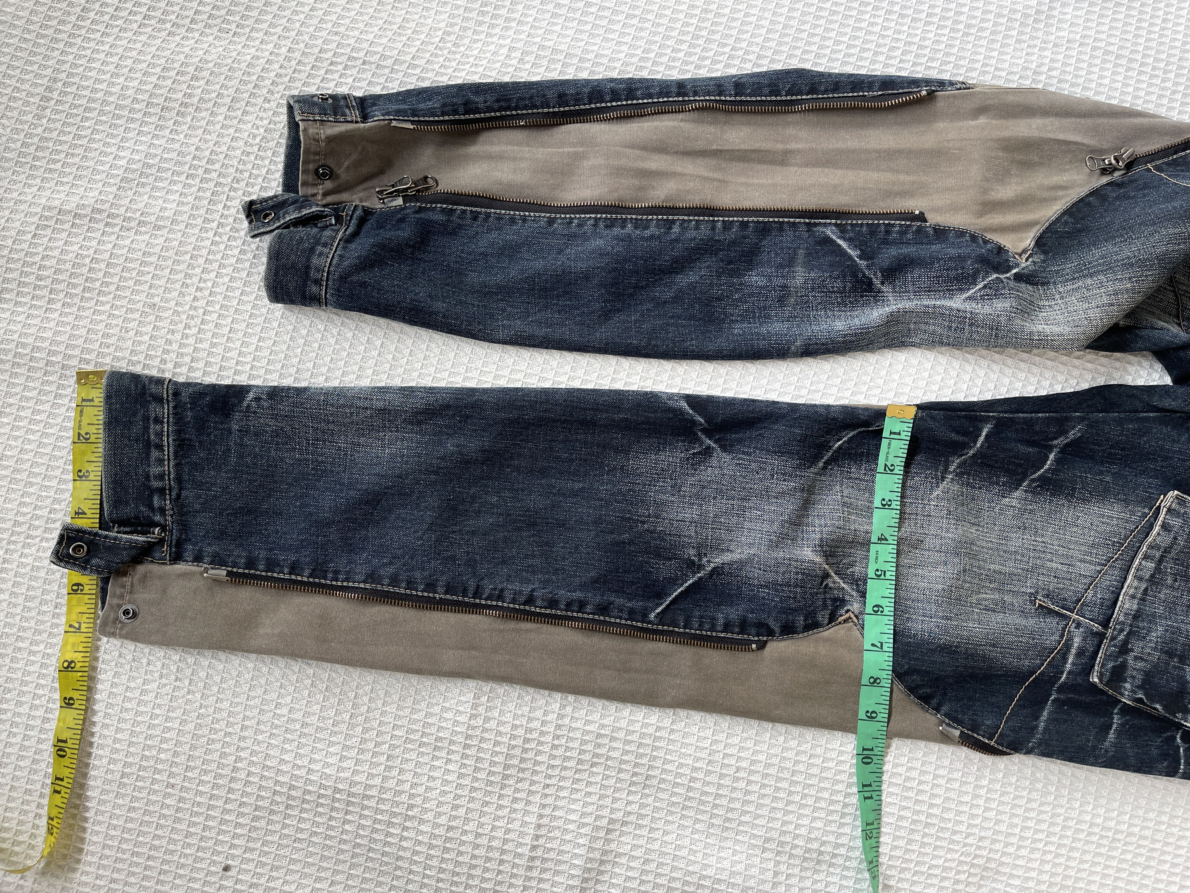 PPFM ’90s🔥PPFM🔥Bondage Hybrid Cargo Pants Zipper Clad Size US 33 - 9 Thumbnail