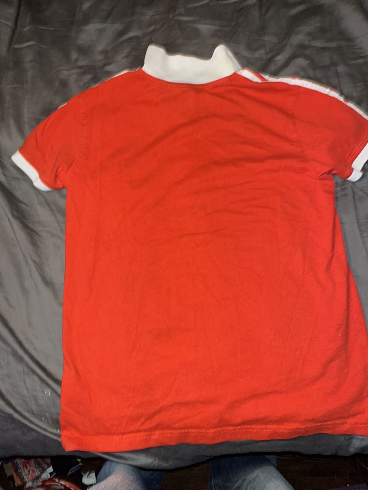 Adidas × Vintage Vintage Manchester United Adidas Home Jersey (1982-1984) Size US L / EU 52-54 / 3 - 7 Thumbnail
