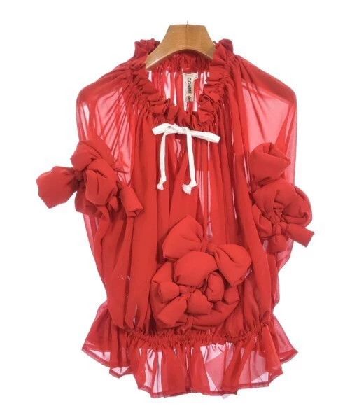 Comme des Garcons Comme Des Garcons Red Retro Ball Design Top Size XS / US 0-2 / IT 36-38 - 1 Thumbnail