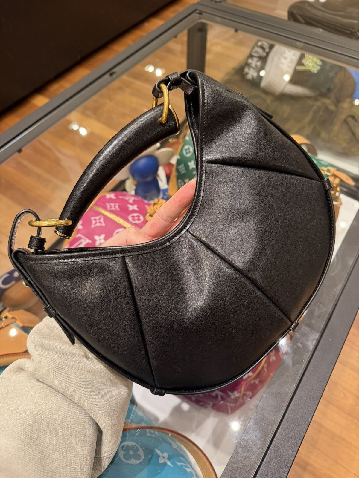 Saint Laurent Paris YSL Mombasa Bag Mini Black Size ONE SIZE - 4 Thumbnail