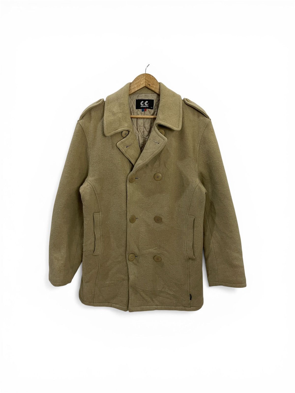 Kansai Yamamoto Vintage Kansai Trench Coat Jacket Size US L / EU 52-54 / 3 - 1 Thumbnail