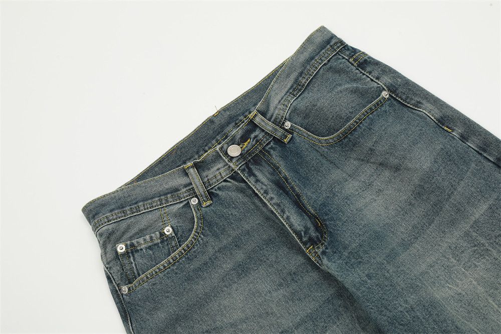 Japanese Brand × Jean Men's American style vintage washed distressed jeans Size US 32 / EU 48 - 3 Thumbnail