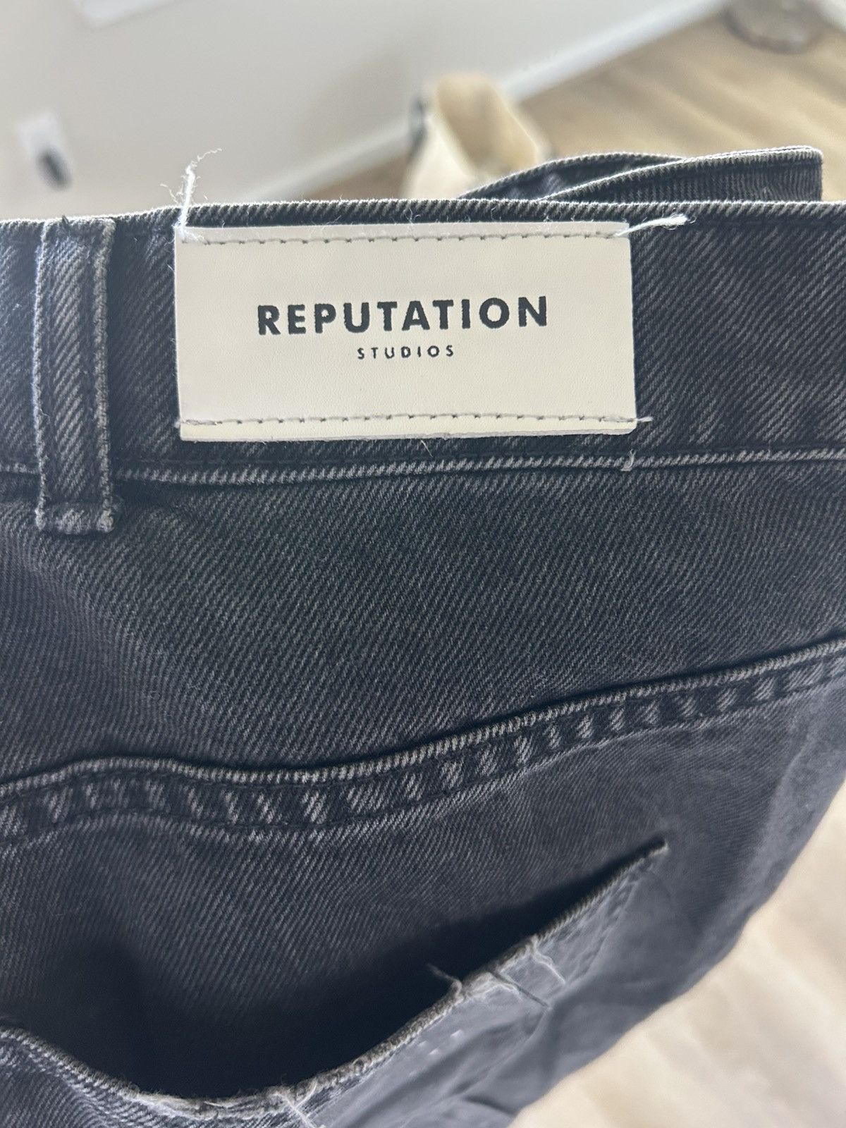Reputation Studios Reputation Studios Flare Denim – Black 🖤 Size US 34 / EU 50 - 4 Thumbnail