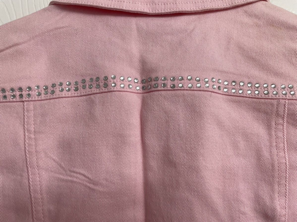 Vintage Vintage Platinum Plush Pink Jacket With Rhinestones Size L / US 10 / IT 46 - 8 Thumbnail