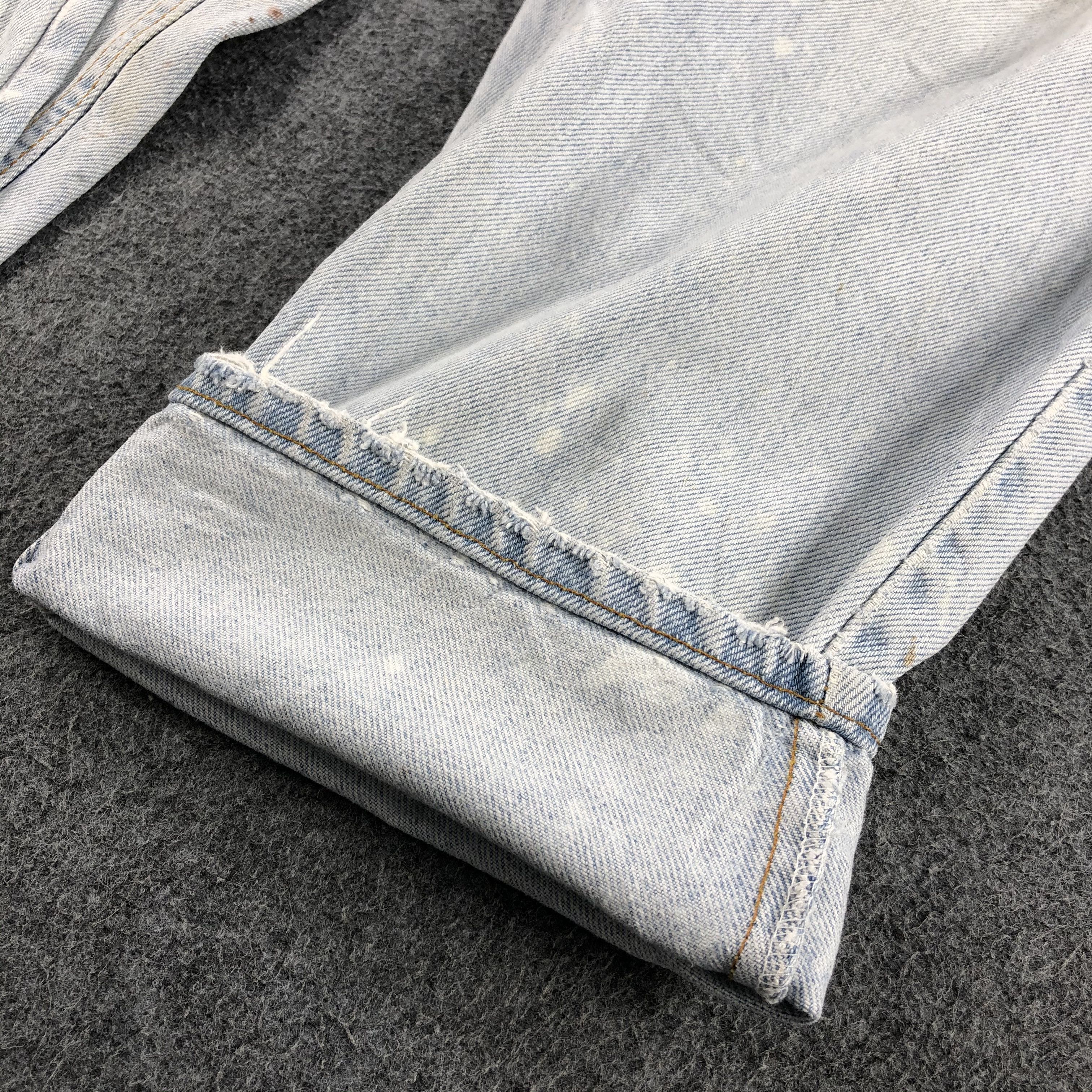 Levi's × Vintage Vintage Distress Levis Jeans Lot 550-JM807 Size US 38 / EU 54 - 8 Thumbnail