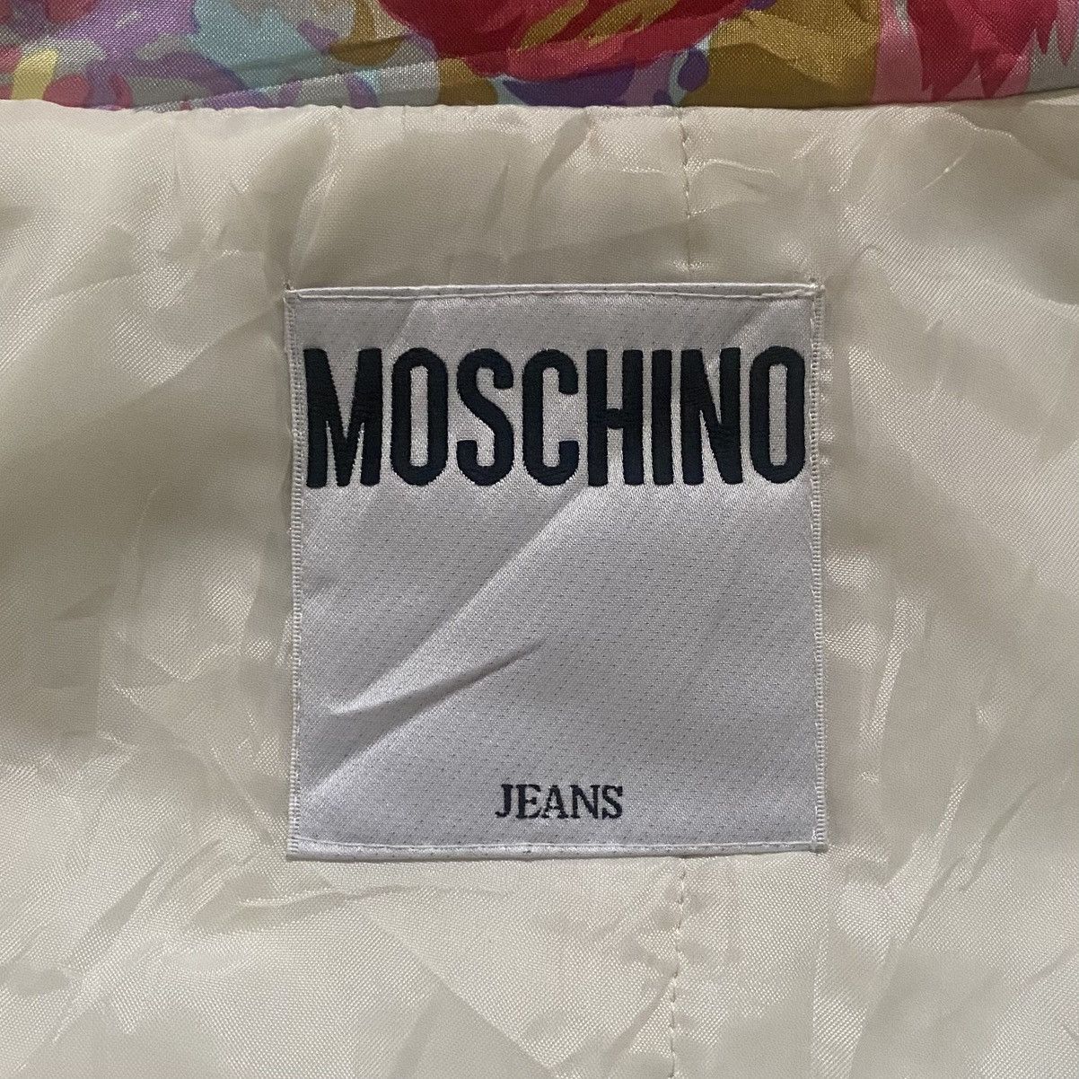 Moschino VINTAGE Moschino Floral Jacket Size S / US 4 / IT 40 - 3 Thumbnail