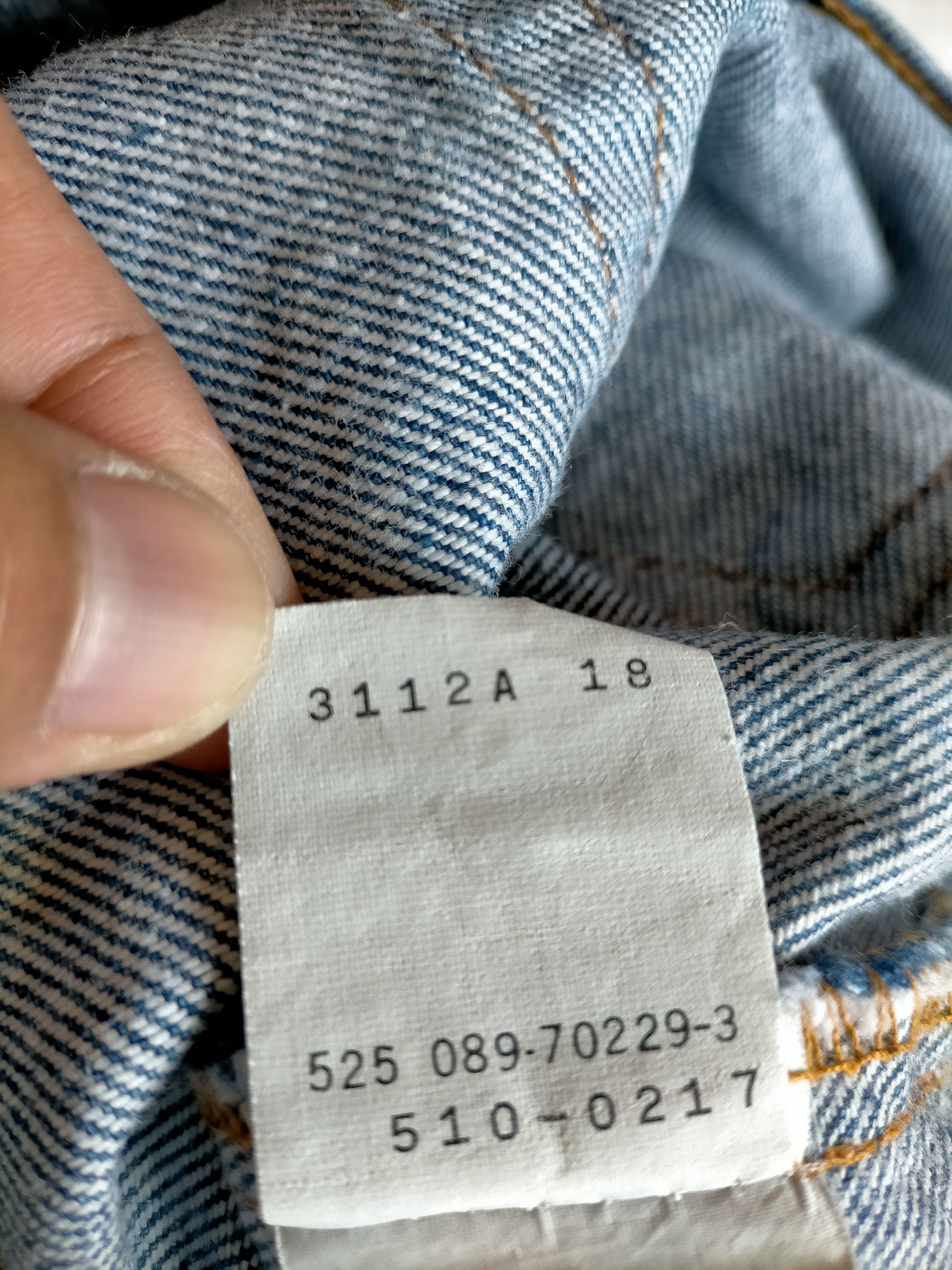 Levi's Vintage 80s Levis 510 usa denim pants Size US 34 / EU 50 - 15 Thumbnail