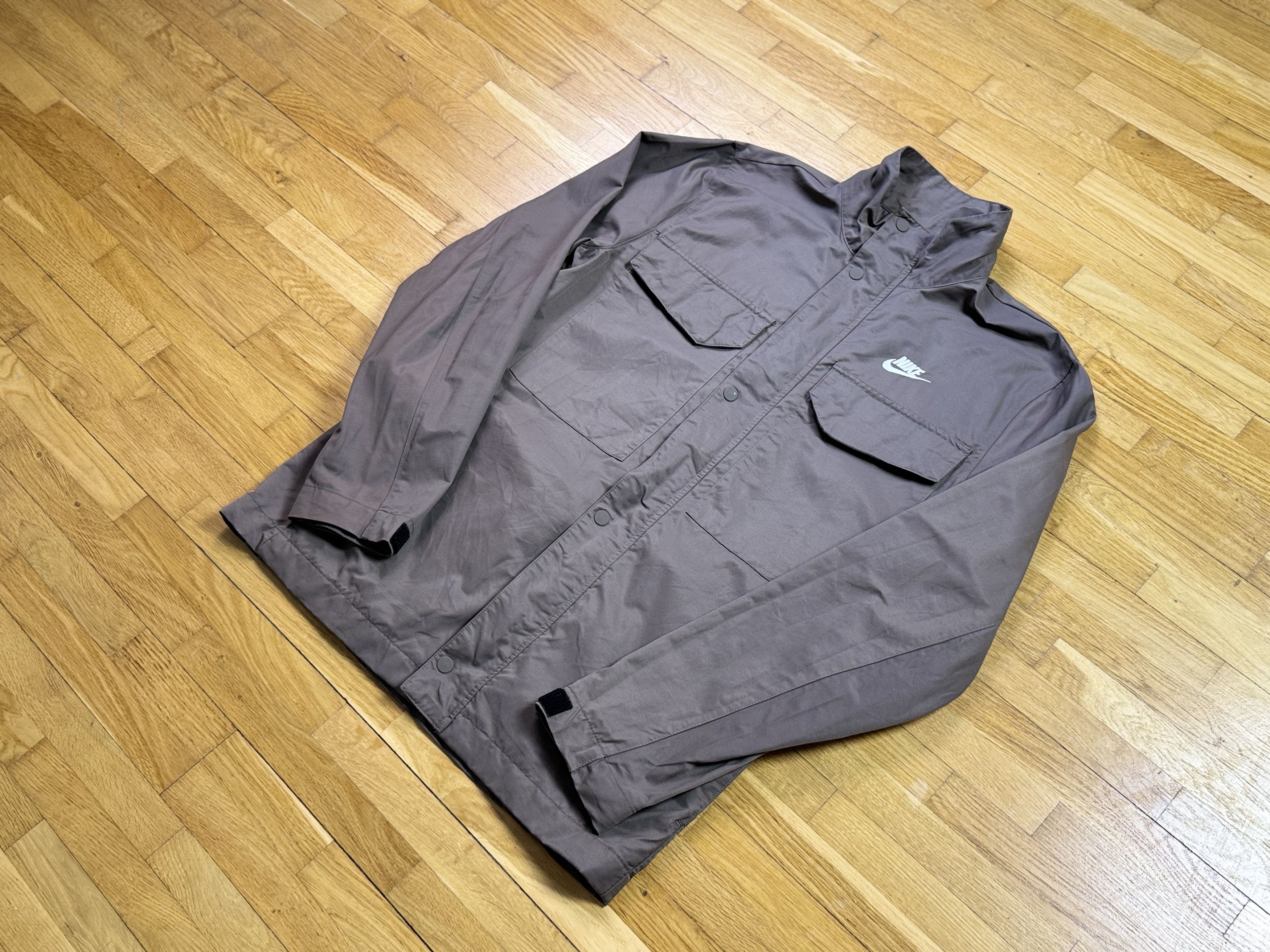 Nike Brown jacket NIKE Size US M / EU 48-50 / 2 - 1 Thumbnail