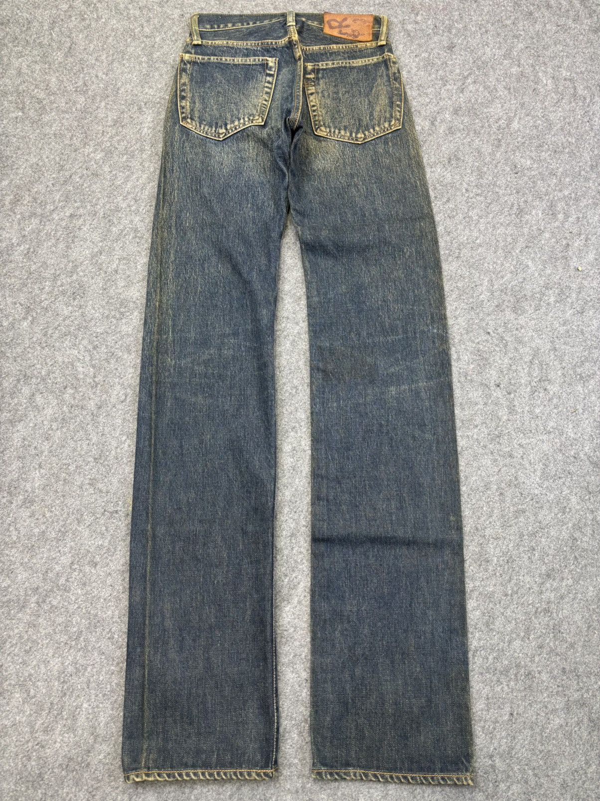 45rpm 💥W25 Insane 90s💥Mud Wash 45rpm Japan Sturdy Denim F879 Size US 26 / EU 42 - 12 Thumbnail