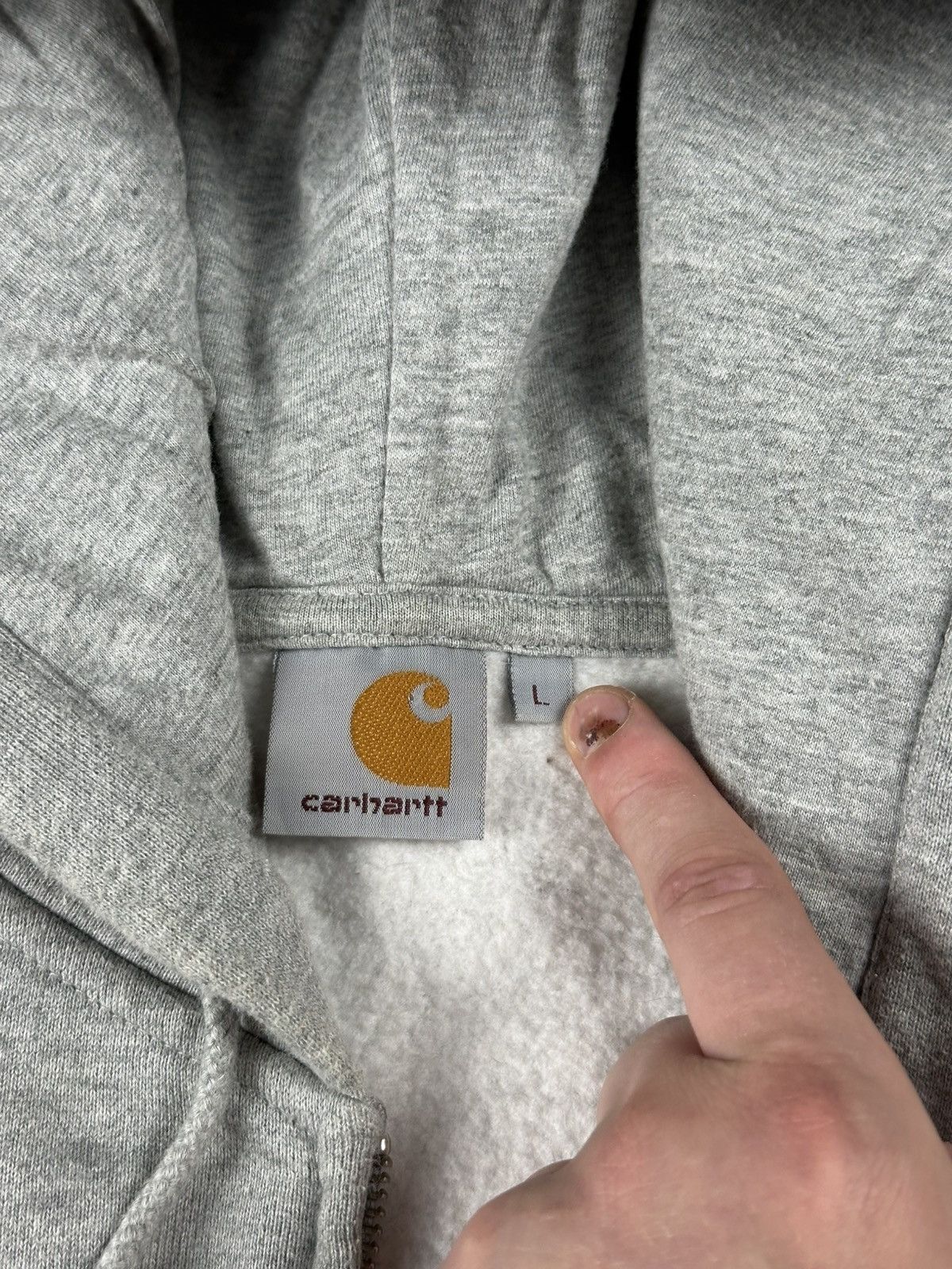 Carhartt Vintage Carhartt 89 Full Zip Hoodie Y2K Olympic Washed Size US L / EU 52-54 / 3 - 10 Thumbnail