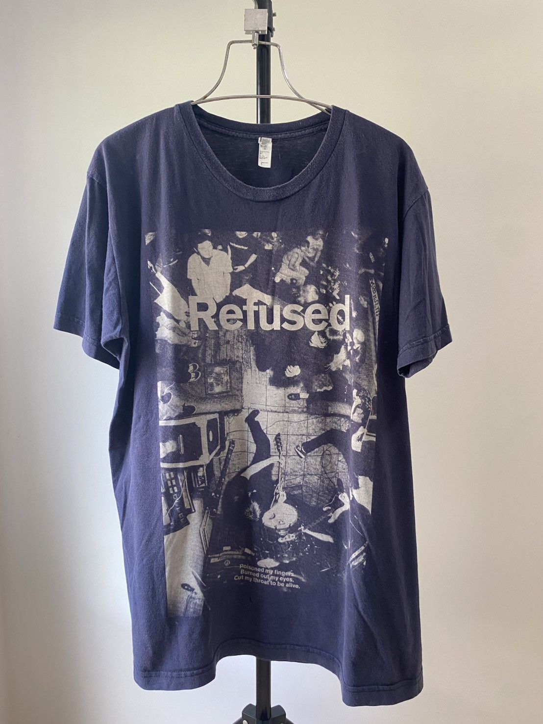 Band Tees 00s Refused band tee Size US L / EU 52-54 / 3 - 1 Thumbnail