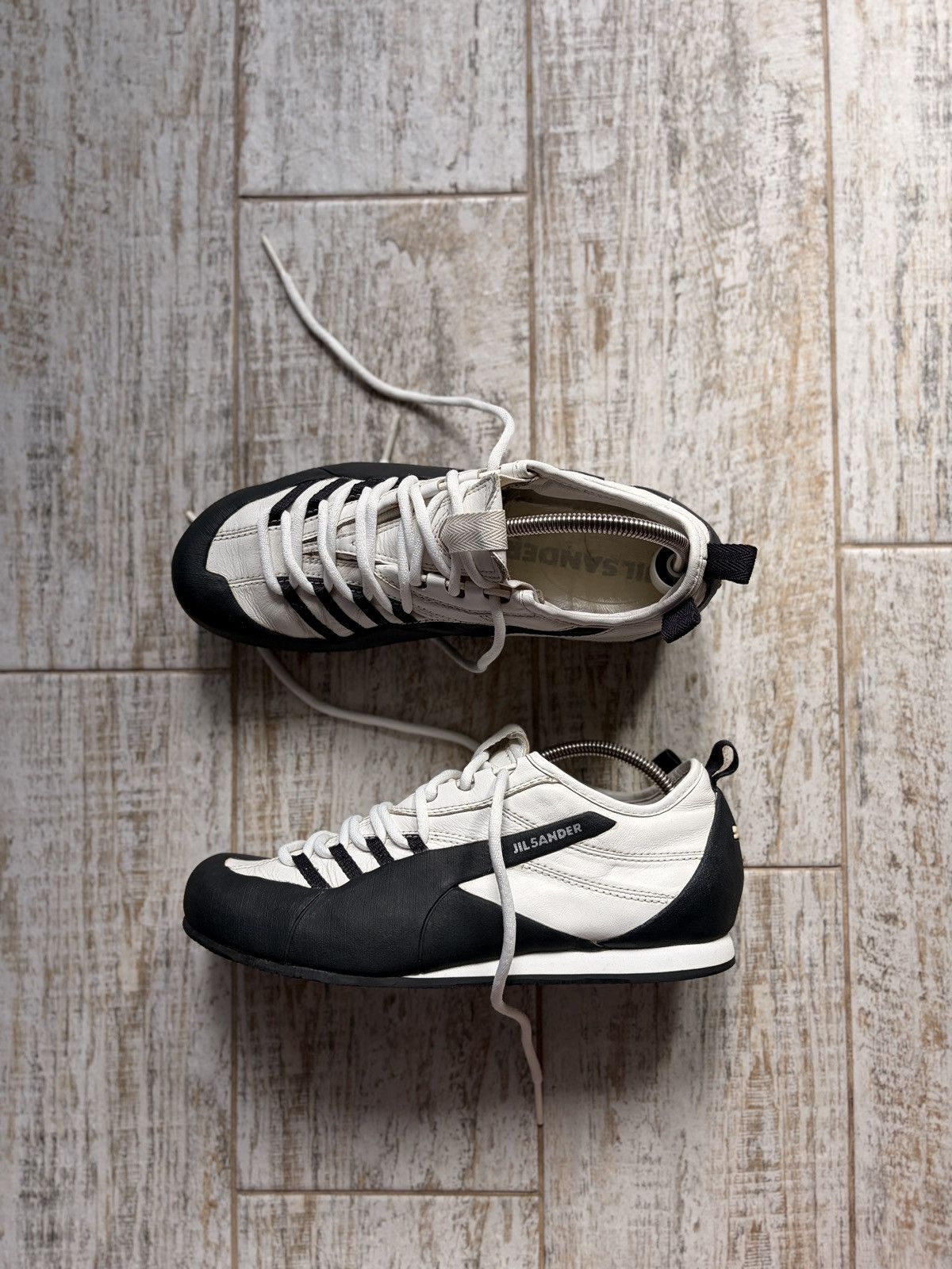 Jil Sander × Puma Archival Puma Jil Sander Leather Sneakers Rare Vintage Y2K Size US 6 / IT 36 - 7 Thumbnail