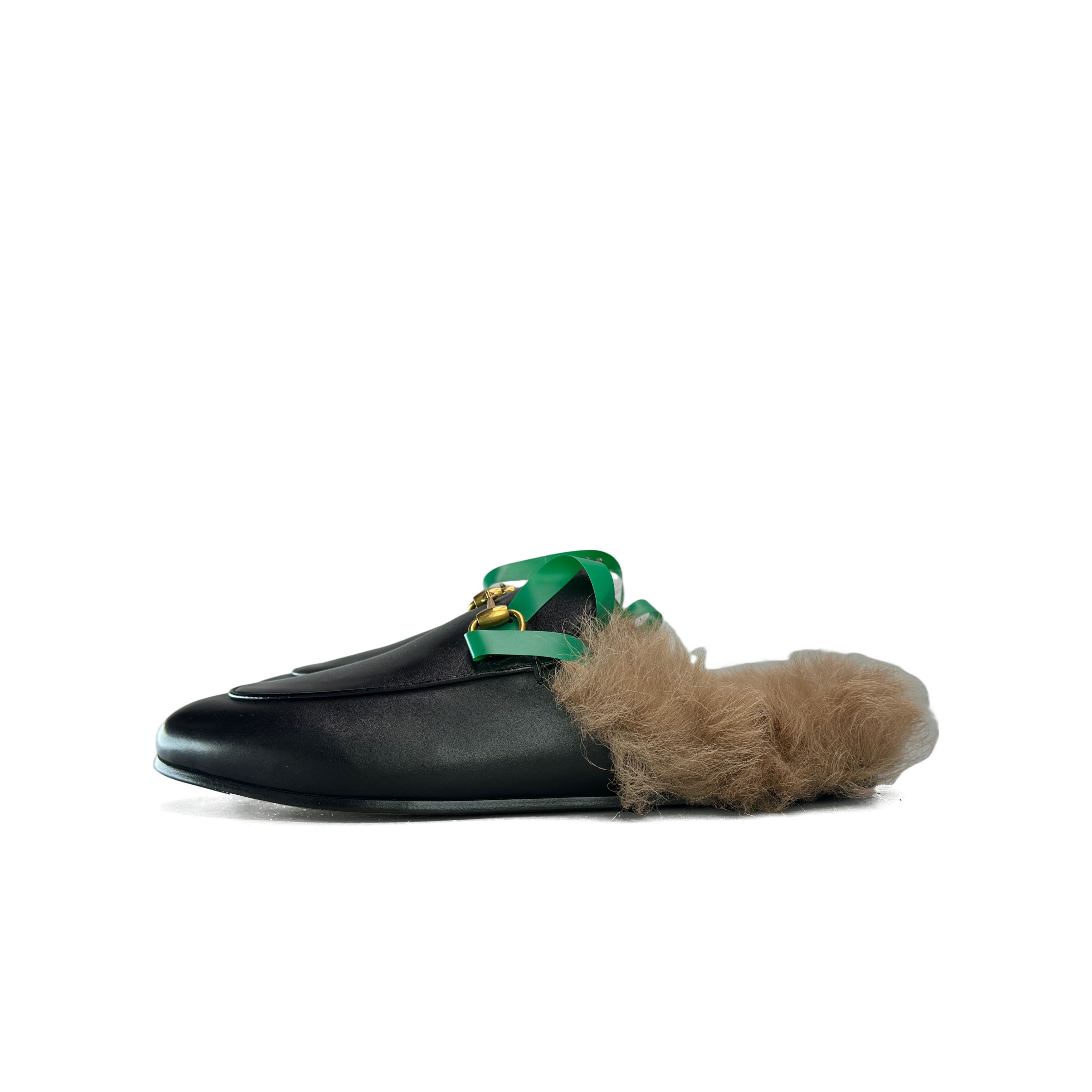 Gucci Gucci Princetown Fur-Lined Mules Size 36 Size US 6 / IT 36 - 1 Thumbnail