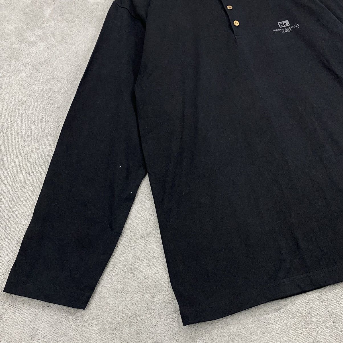 Hiroko Koshino Homme HIROKO KOSHINO HOMME BLUE TAG LONG SLEEVE SHIRT Size US L / EU 52-54 / 3 - 3 Thumbnail