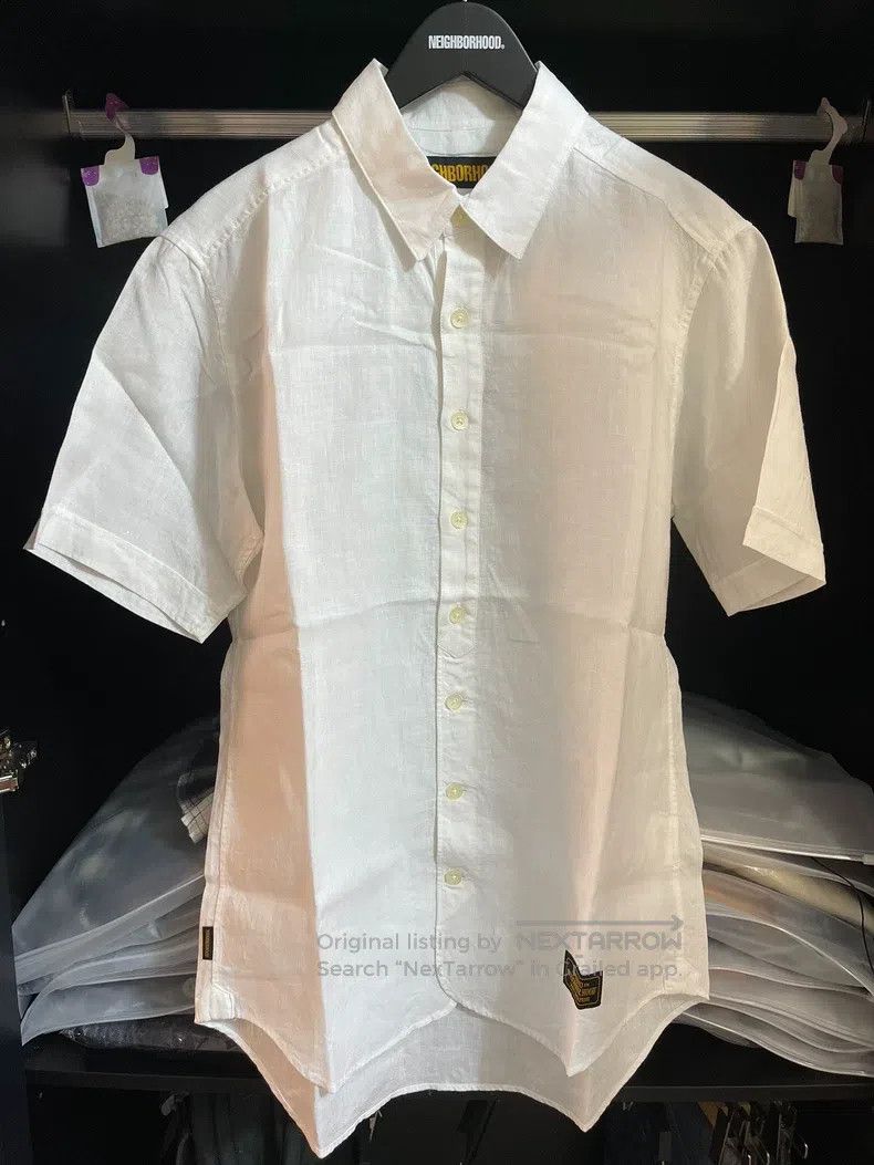 Neighborhood Neighborhood Gold Label White Short Sleeve Shirt, M Size Size US M / EU 48-50 / 2 - 1 Thumbnail