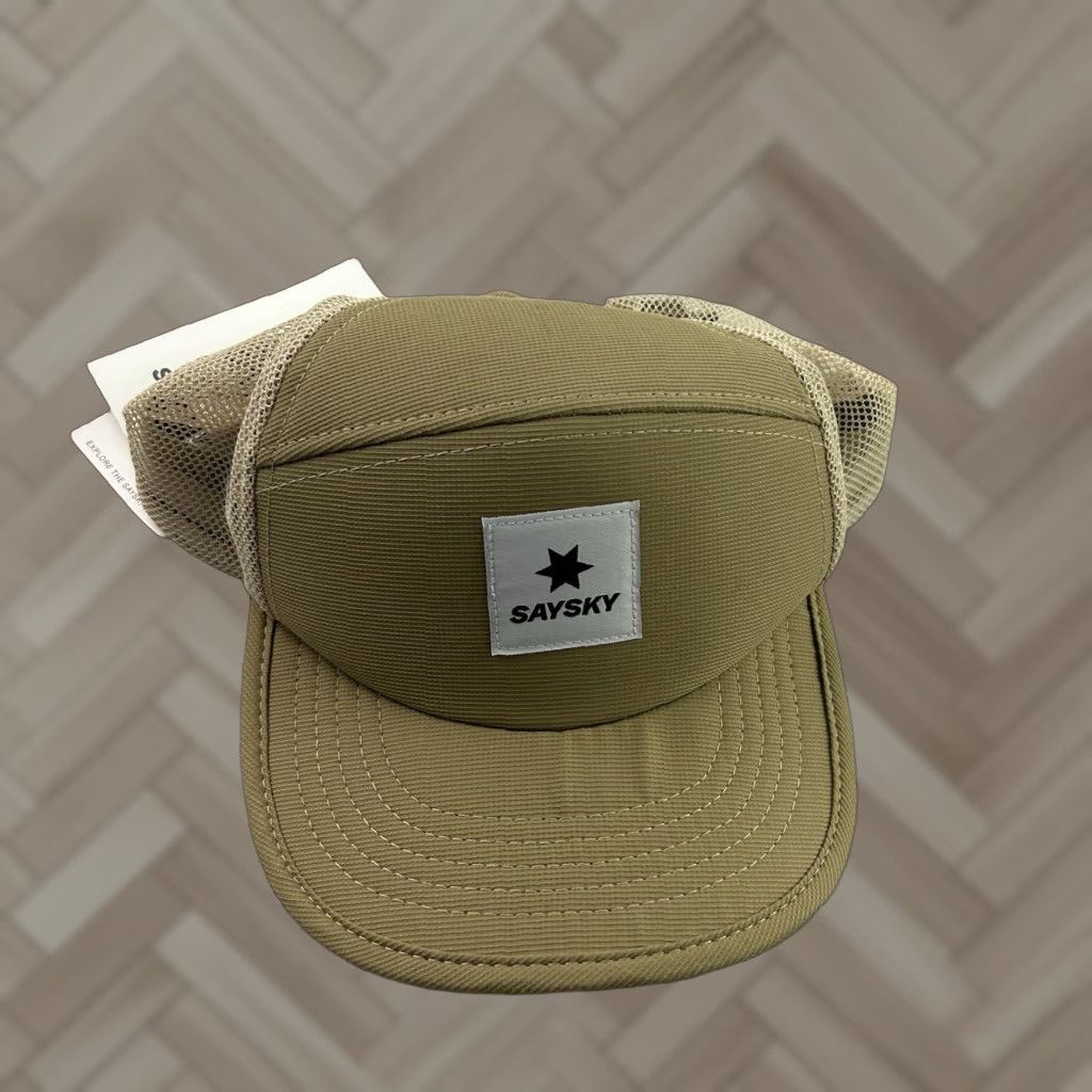Vintage NEW Saysky Trucker Cap Men's Snap Back Beige Hat Baseball Cap Mens One Size Beige SAYSKY Trucker Cap Snap Back Baseball Cap Men Size ONE SIZE - 1 Thumbnail
