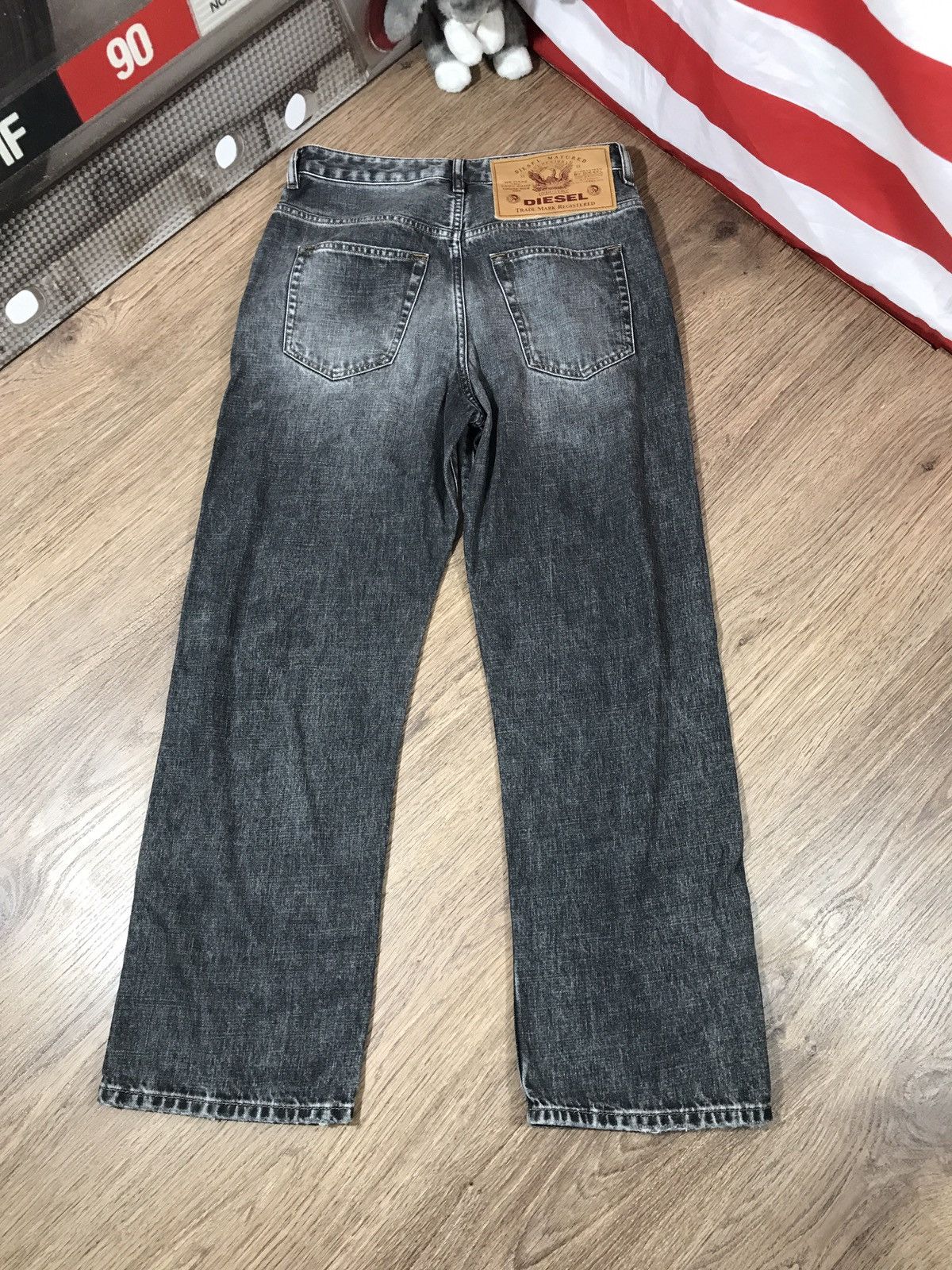 Diesel × Vintage Diesel D Reggy Denim Pants Jeans Rare Size 27" / US 4 / IT 40 - 15 Thumbnail