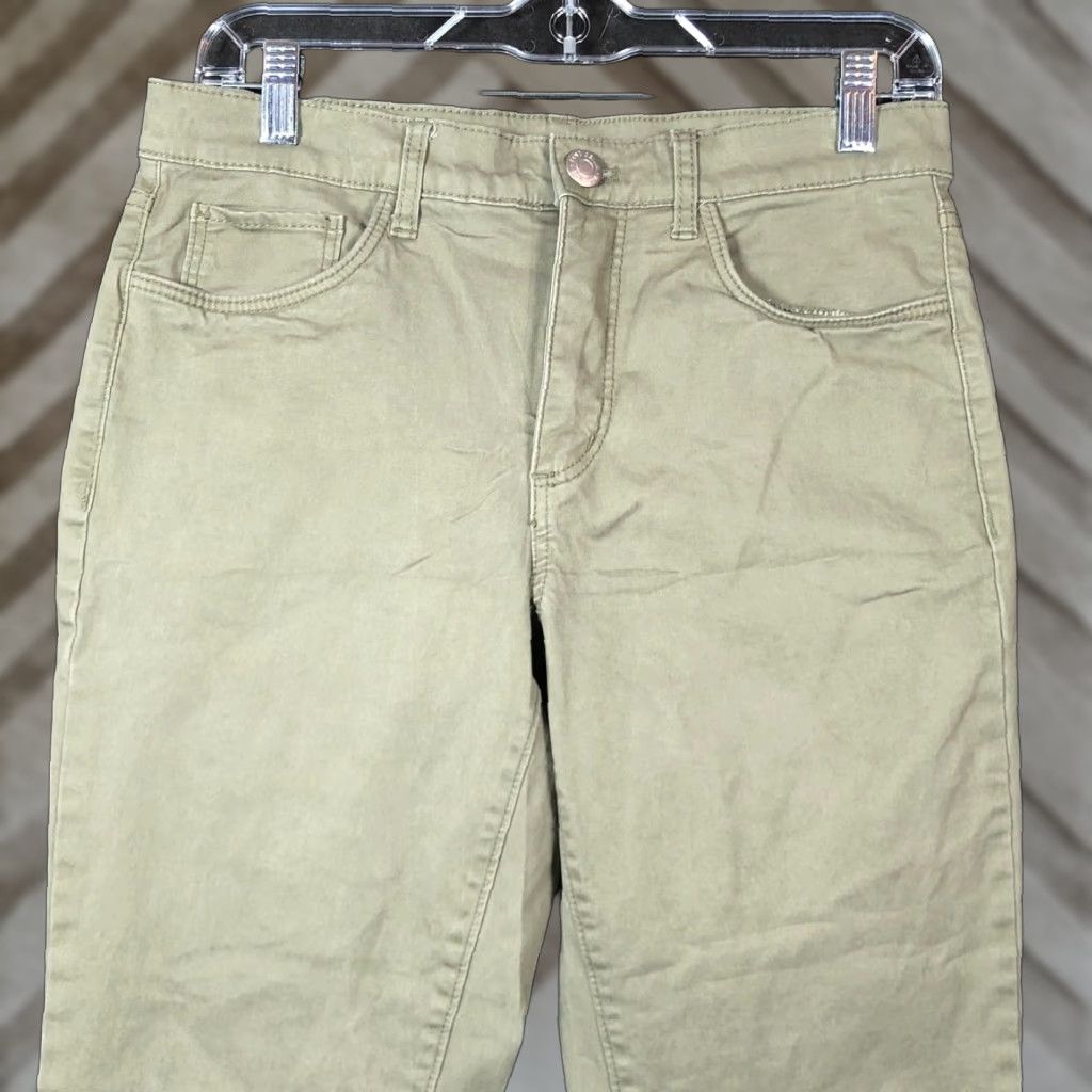 Loft VINTAGE LOFT Womens Jeans Green Denim Slim Skinny Leg Rayon Blend Stretch 6 Denim Jeans Size 28" / US 6 / IT 42 - 1 Thumbnail