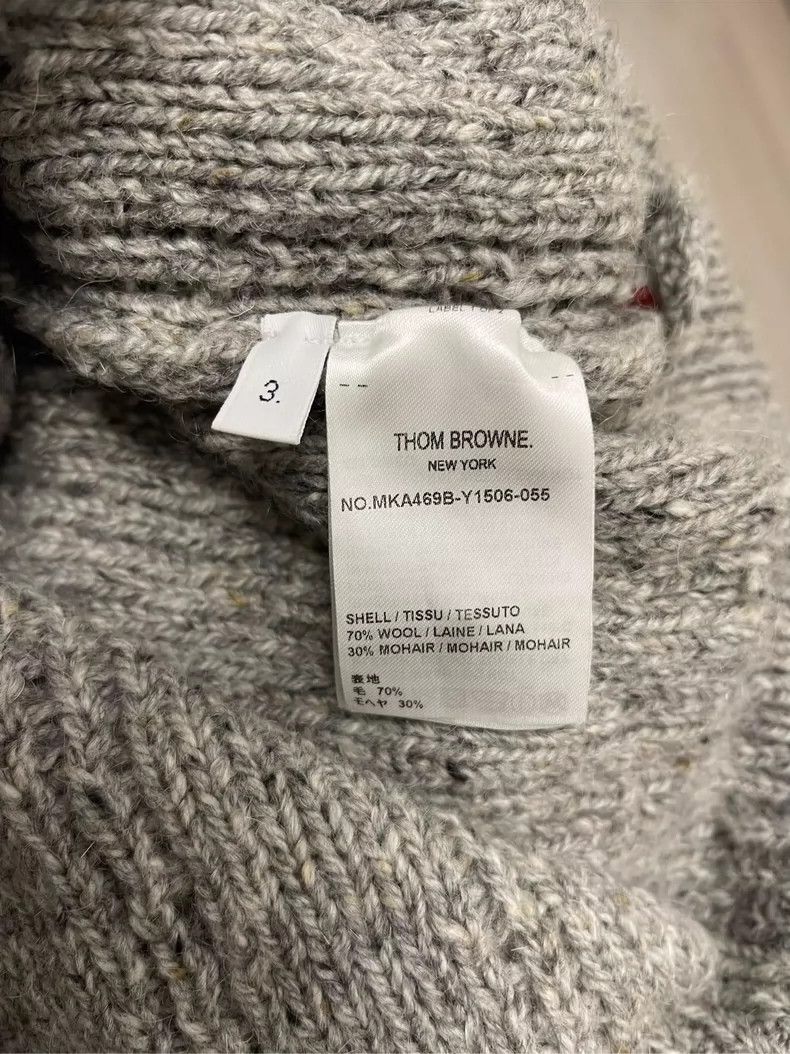 Thom Browne Thom Browne size3 Round collar sweater Size US L / EU 52-54 / 3 - 5 Thumbnail