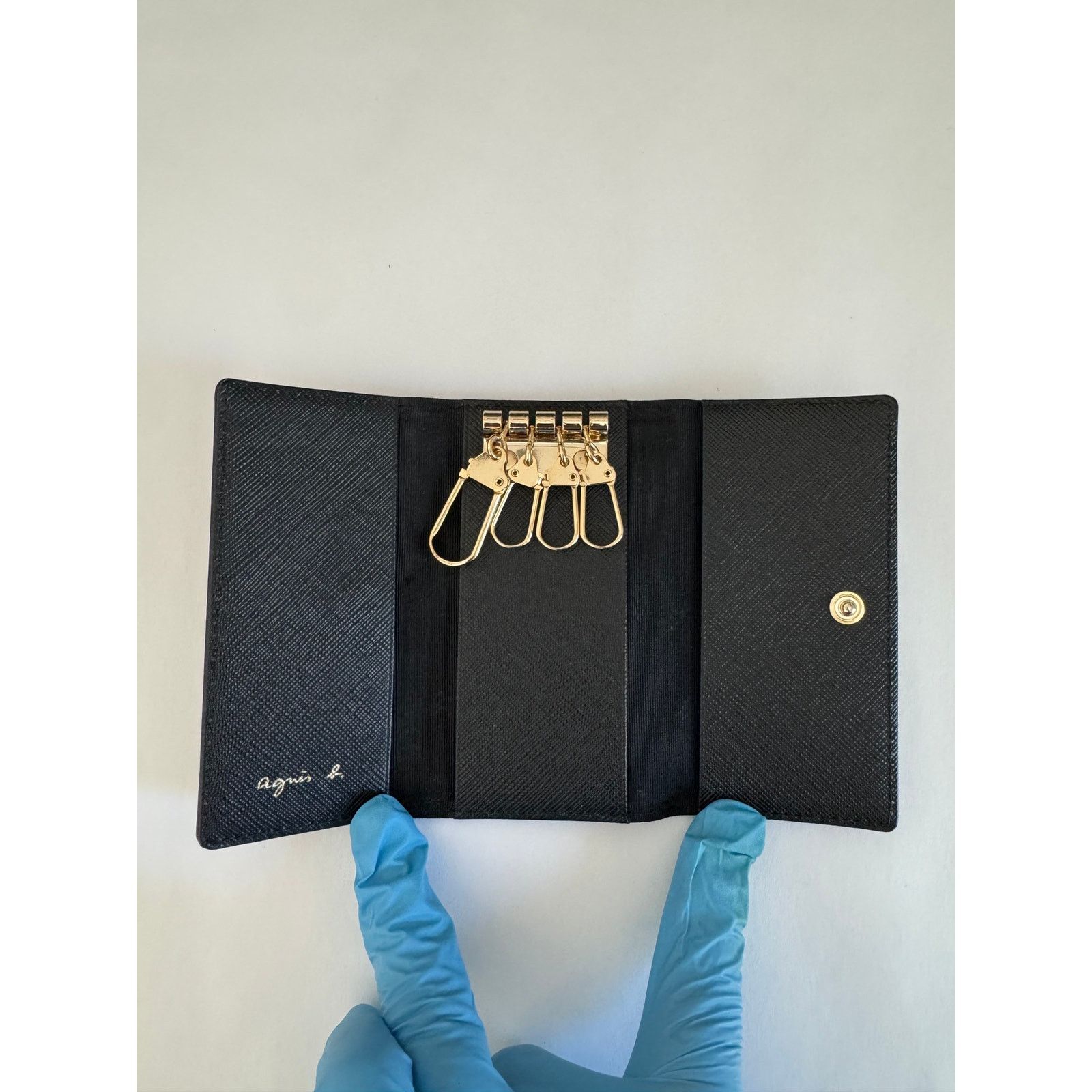 agnes b. agnes b. Leather Key Holder Size ONE SIZE - 3 Thumbnail