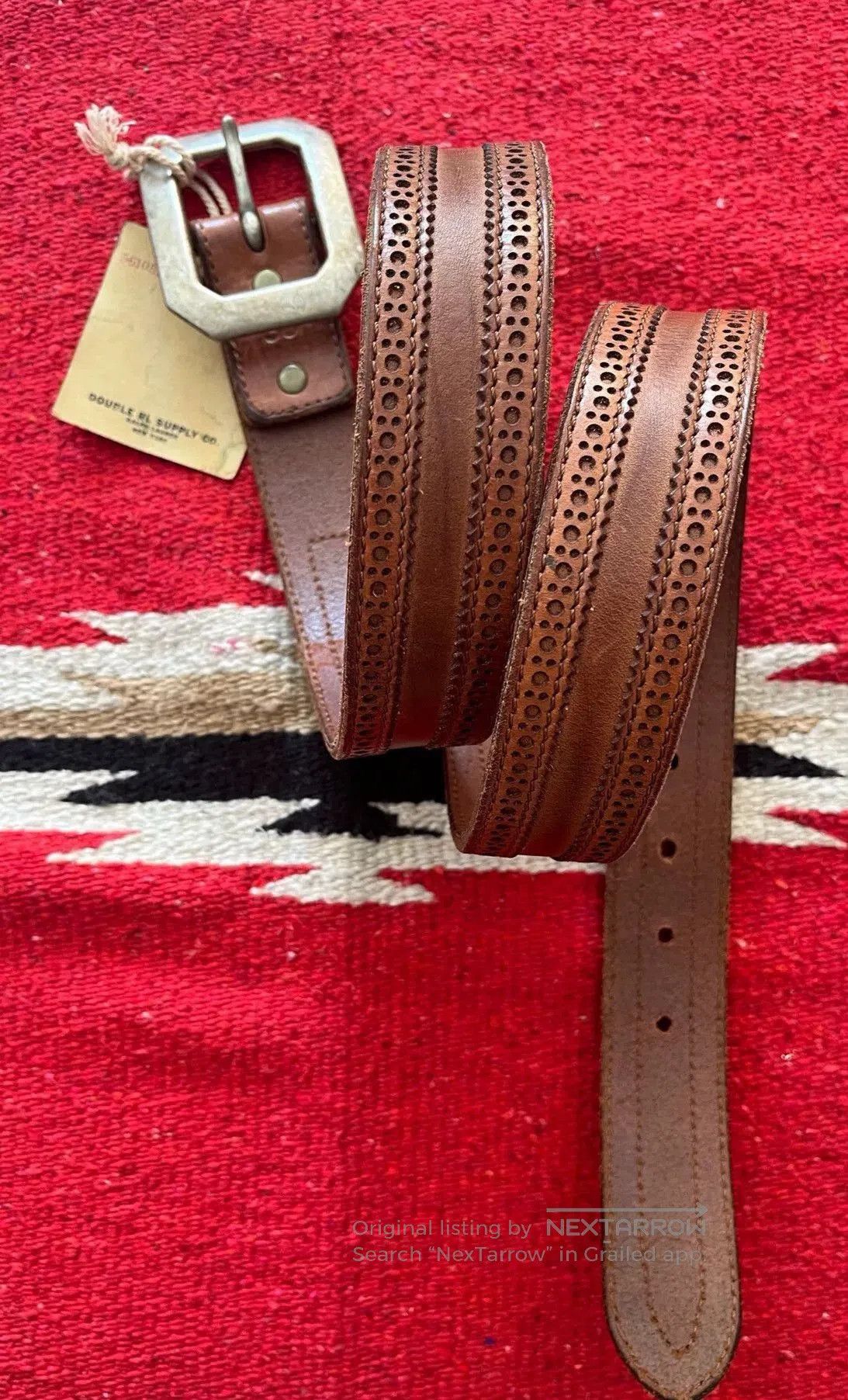 Other Rare Double RL Classic Leather Belt. Size ONE SIZE - 1 Thumbnail