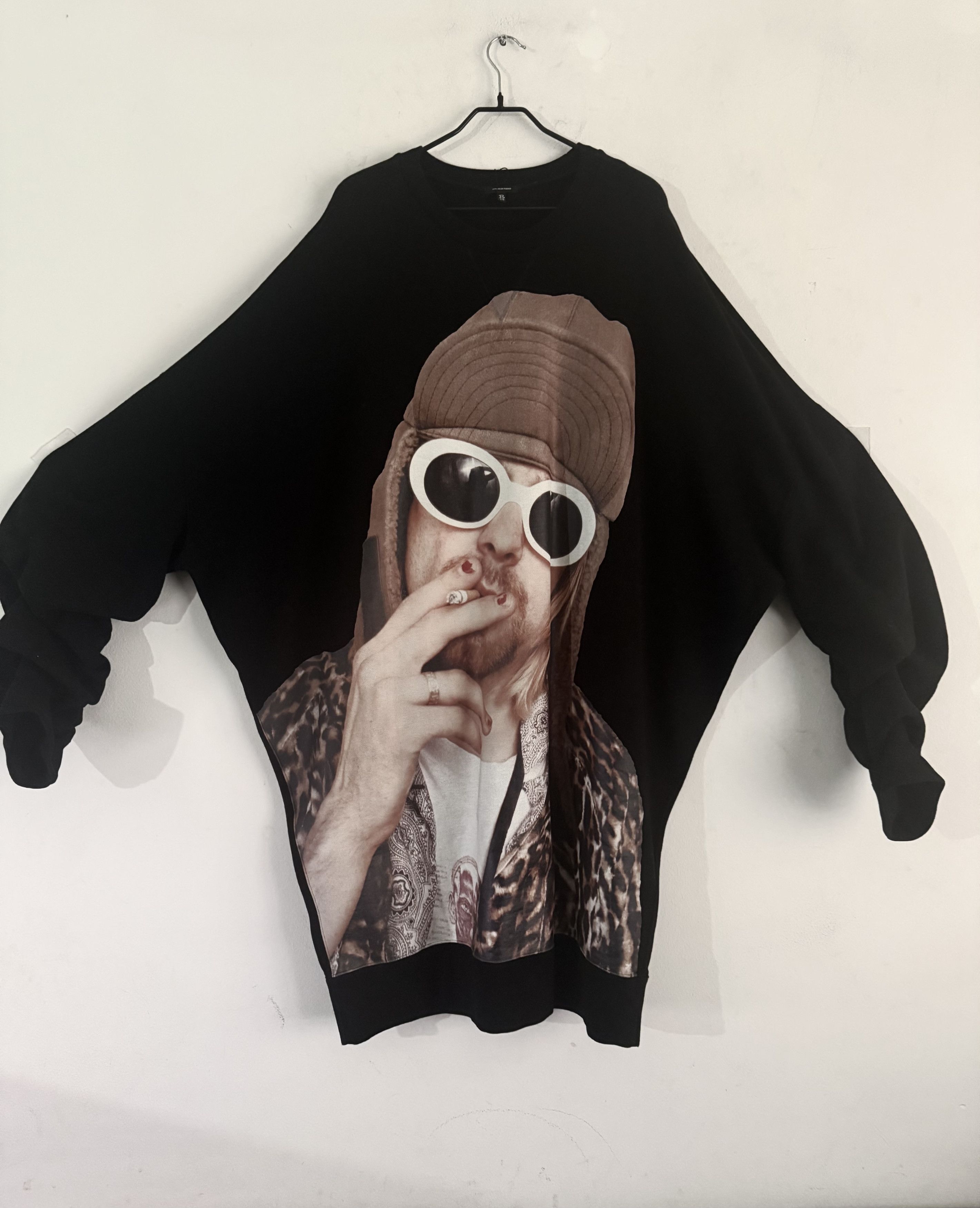 R13 Runway FW '17 Kurt Cobain Dress Sweatshirt Size M / US 6-8 / IT 42-44 - 2 Thumbnail