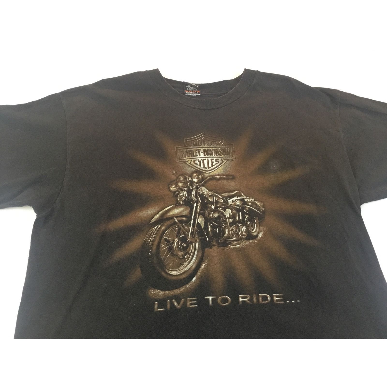 Harley Davidson Harley Davidson Maui Hawaii T-Shirt Black Brown Size X-Large Size US XL / EU 56 / 4 - 2 Thumbnail