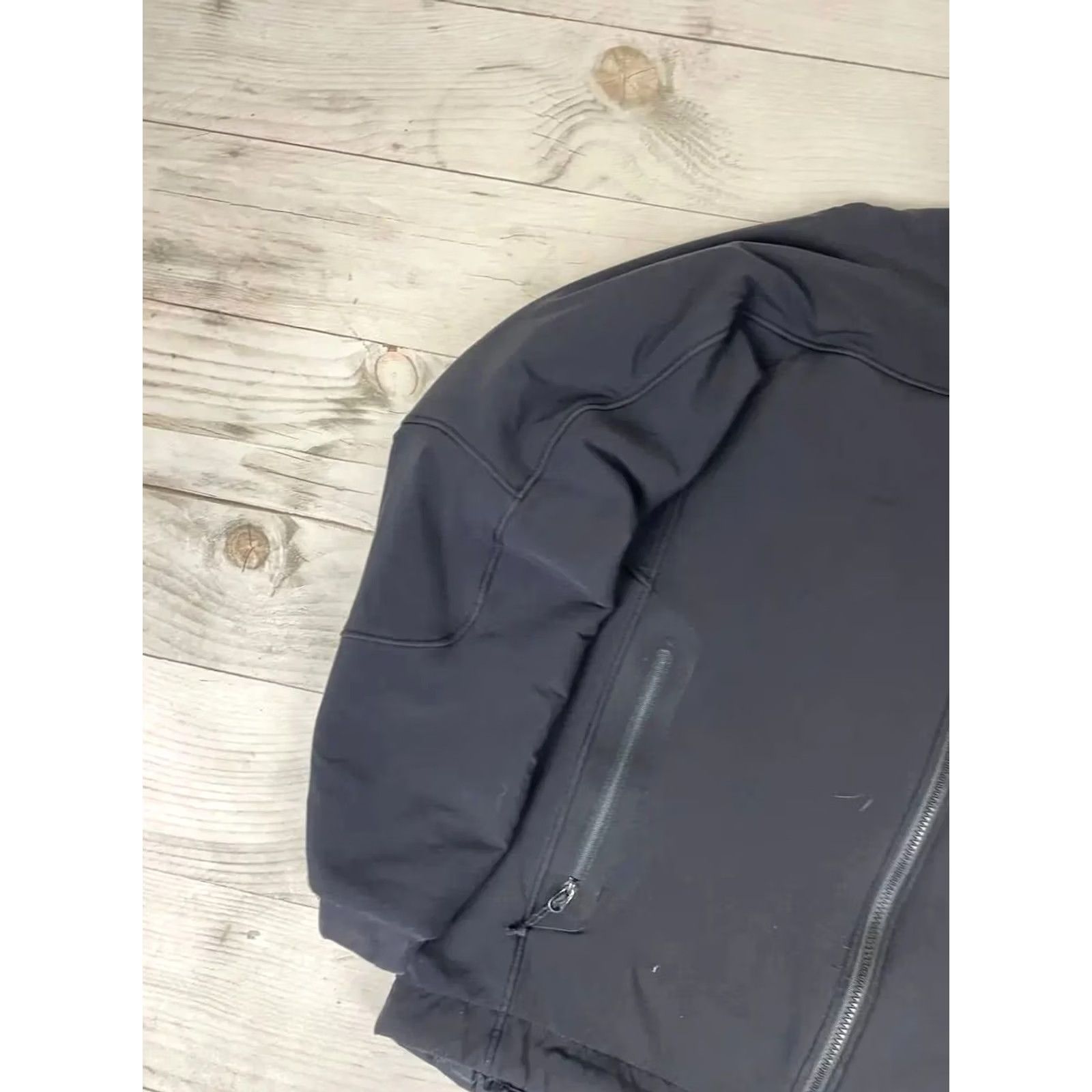 Arc'teryx VINTAGE Arc’teryx Easyrider Soft Shell Jacket Outdoor 90s Black L Men Size US L / EU 52-54 / 3 - 5 Thumbnail