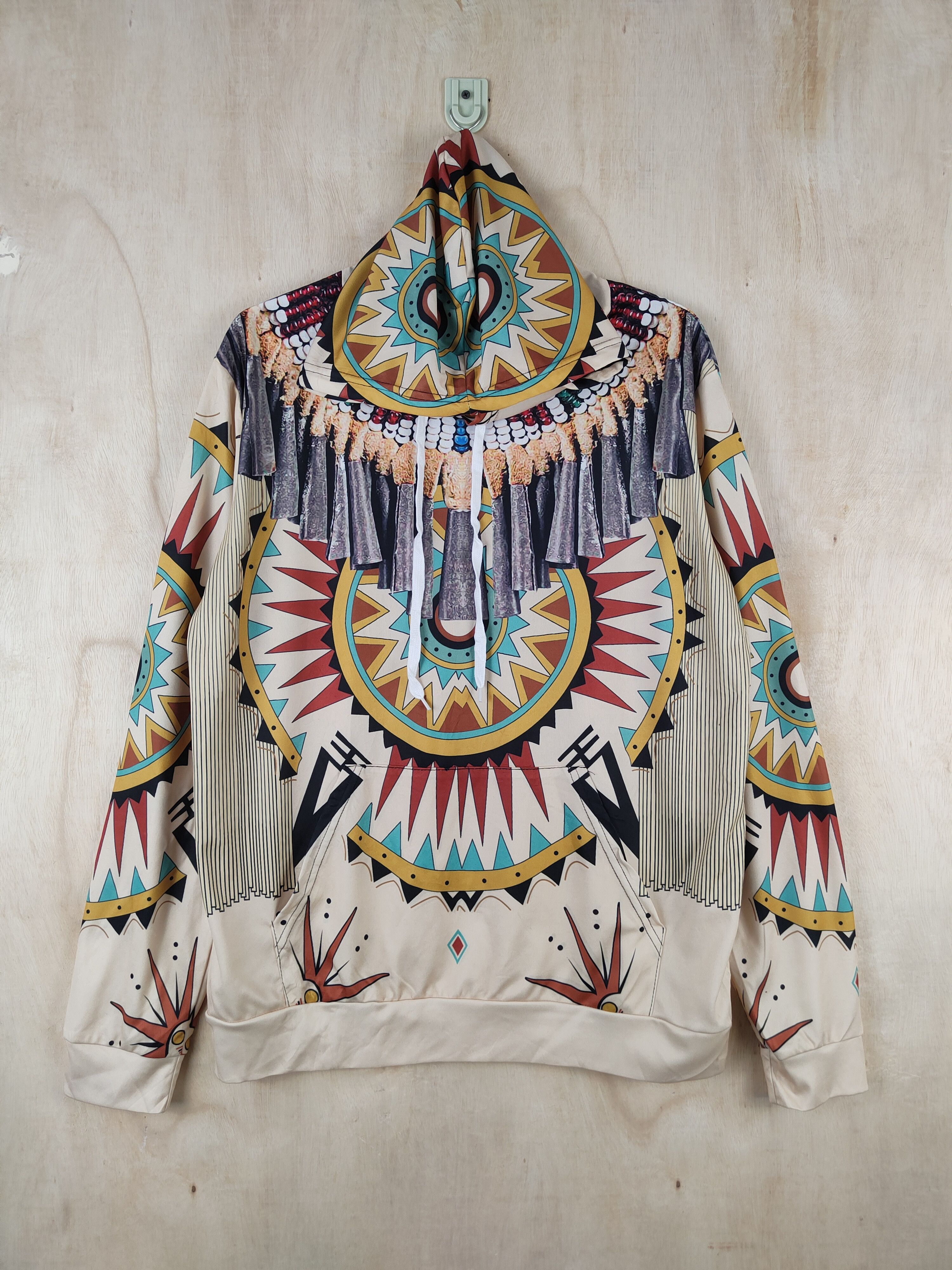 Japan printed navajo art Hoodie Sweatshirts #S2479