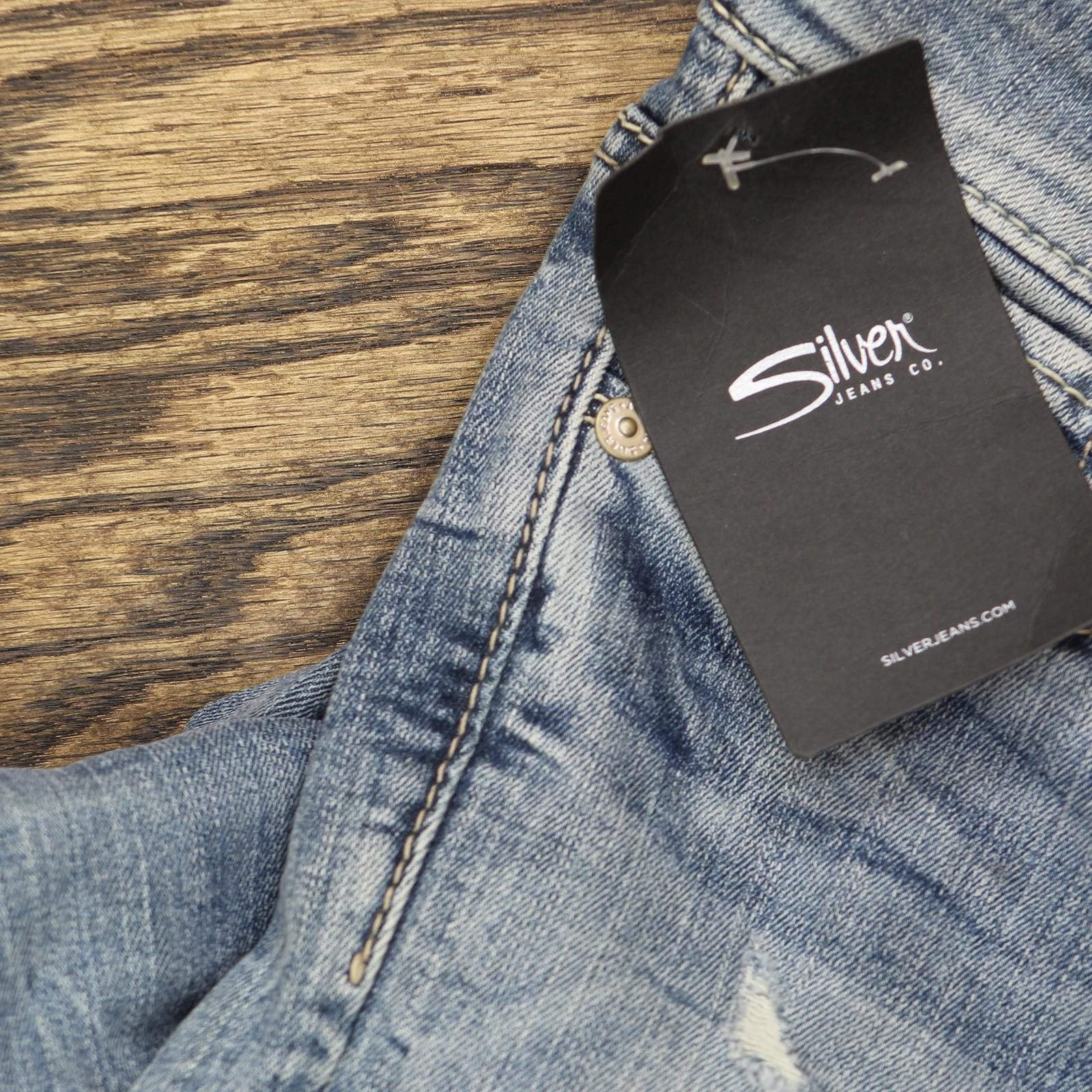 Silver Jeans Co. Silver Jeans Co. Capri Jeans Luxe Stretch Indigo Blue 25x23 Size 25" / US 0 / IT 36 - 3 Thumbnail