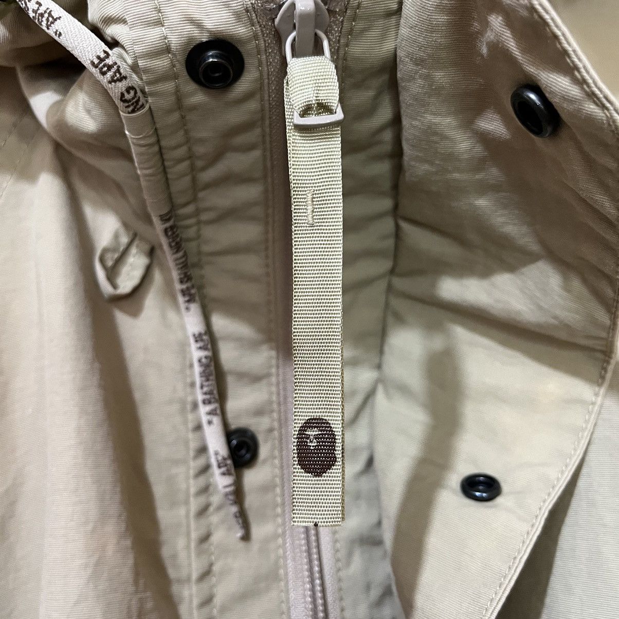 Bape Rare Bape Nylon Poncho Jacket Size ONE SIZE - 10 Thumbnail