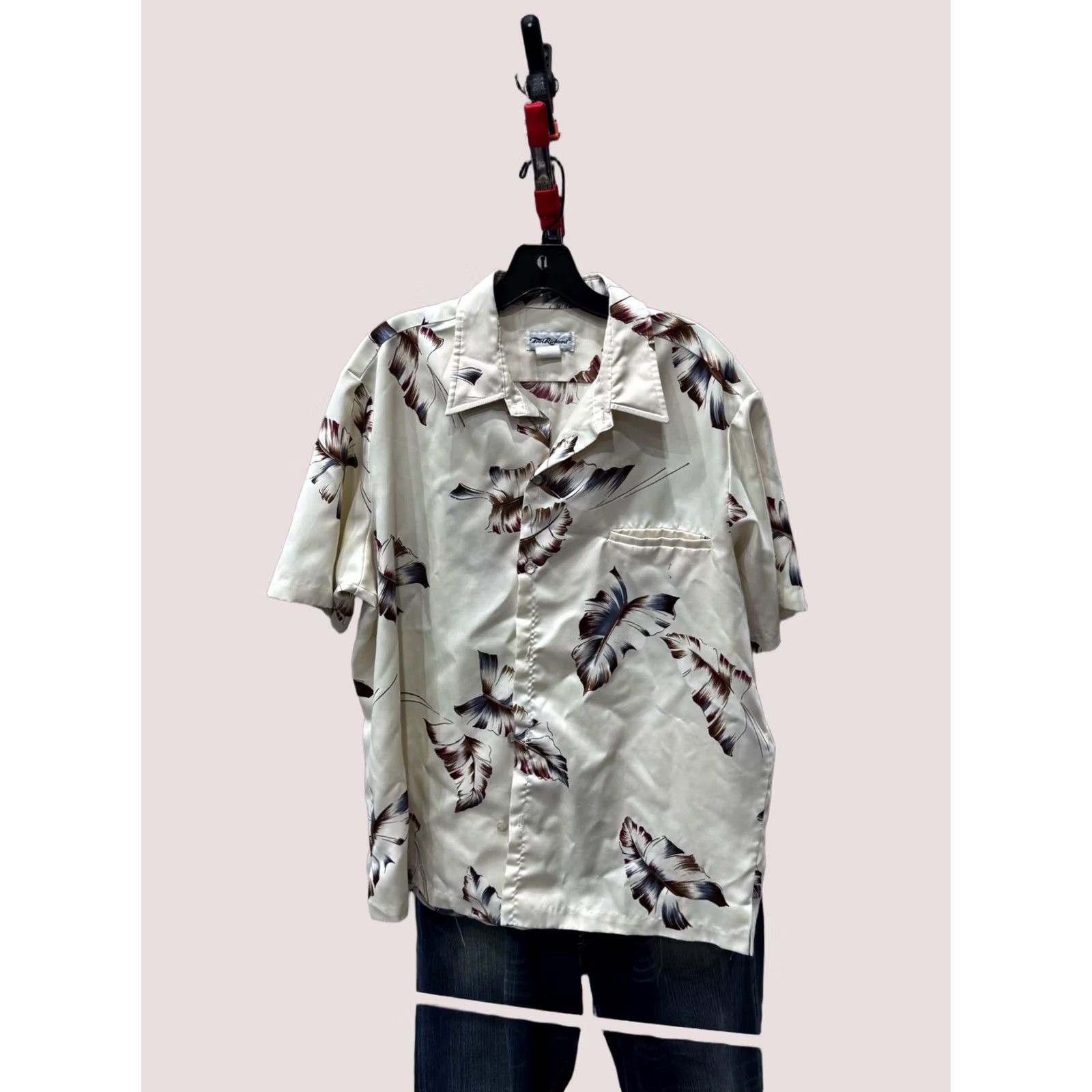 Tori Richard VTG Tori Richard Floral Poly Haweaiian SHORT SLEEVE BUTTON UP SHIRT Large Size US L / EU 52-54 / 3 - 1 Thumbnail