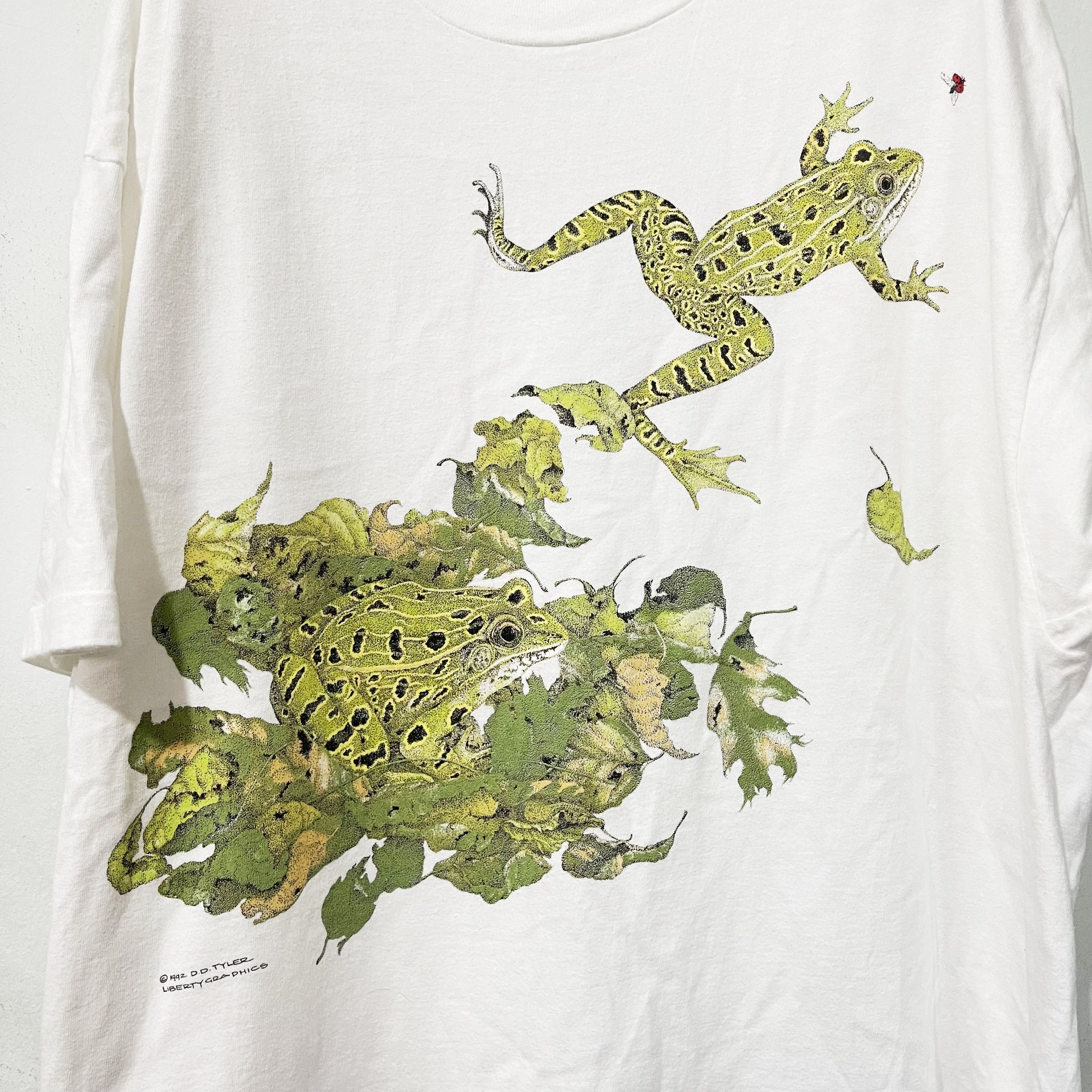 Vintage Vintage 1992 Diana Dee Tyler Frog T-Shirt Size US XL / EU 56 / 4 - 2 Thumbnail