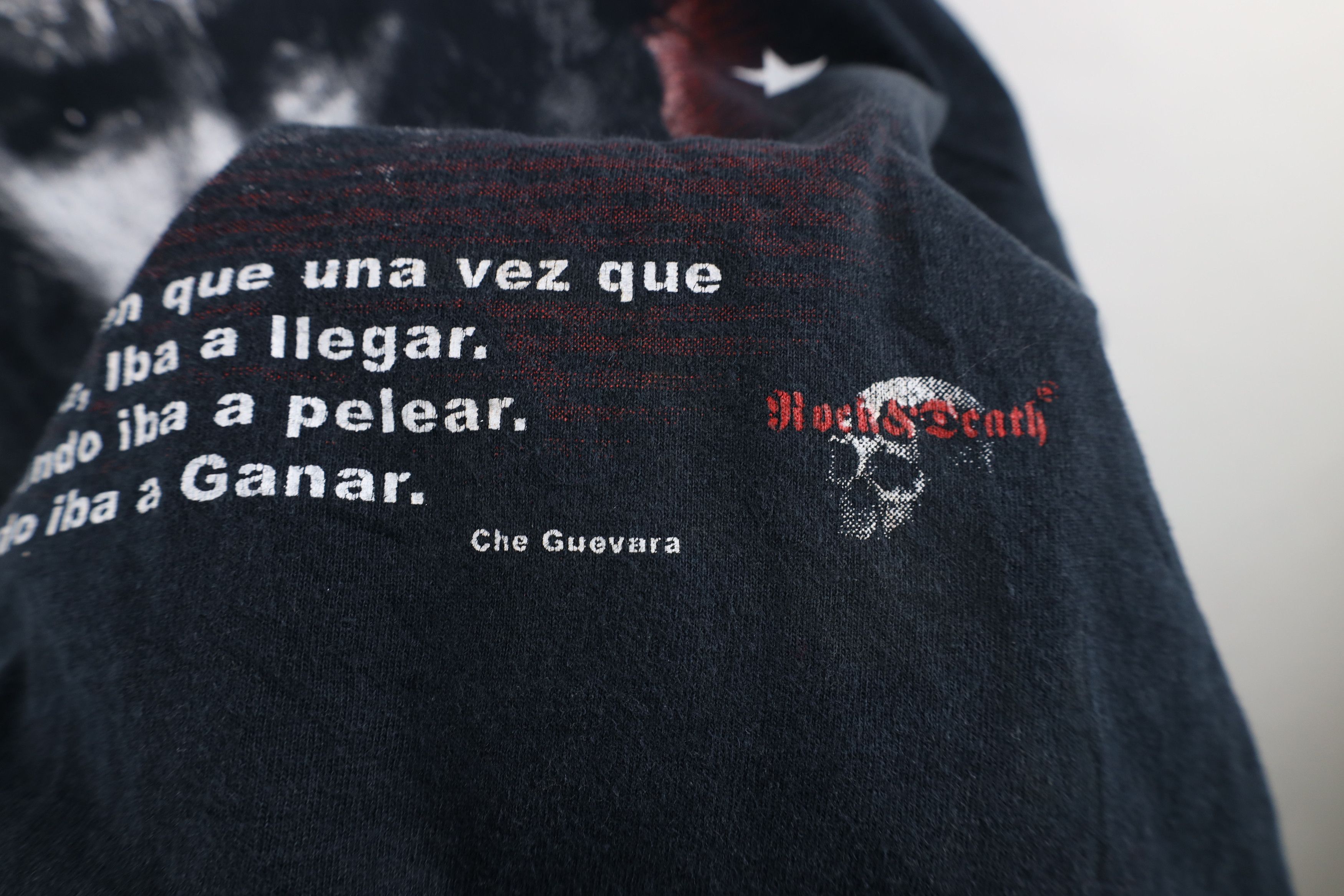 Vintage Vintage Y2K Spell Out Che Guevara Short Sleeve T-Shirt Black Size US XXL / EU 58 / 5 - 9 Thumbnail