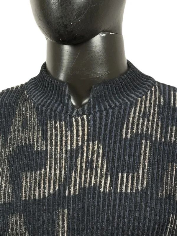 Armani Maglione Armani Jeans Uomo L Lana Cotone Logo Size US L / EU 52-54 / 3 - 2 Thumbnail