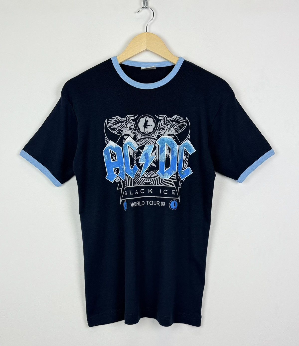 AC/DC AC/DC Black Ice 2009 Tour T-Shirt Merch Rock Band Promo B&C Size US L / EU 52-54 / 3 - 1 Thumbnail