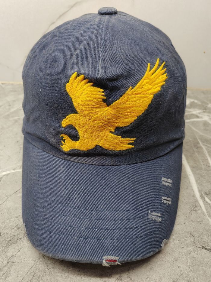 Japanese Brand Vintage Eagle Distressed Style Cap Hat Size ONE SIZE - 2 Thumbnail