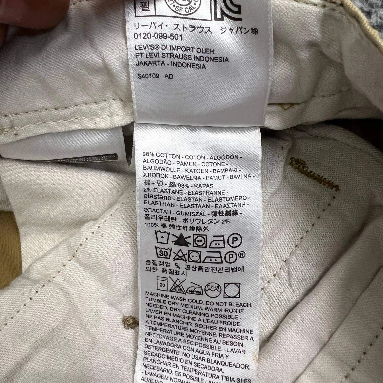 Other Levi Strauss & Co. Pants Men 36x32 Chino Straight Leg Size US 36 / EU 52 - 3 Thumbnail